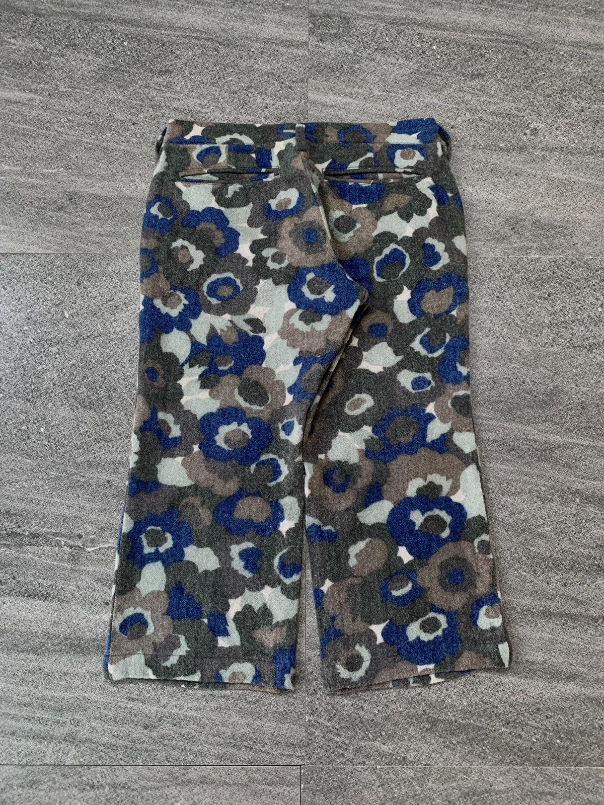 Yohji Yamamoto FREE TAX! Flowery Camo Cropped Pants - 29” Size US 29 - 9 Thumbnail