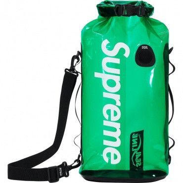 image of Supreme Sealline Discovery Dry Bag 20L Green Ss 19, Men's