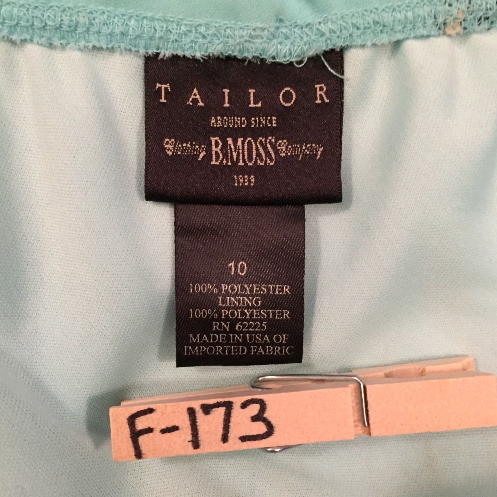 Vintage B. Moss Maxi Skirt Blue Floral Size 10 Lined Pull On Elastic Waist Womens Long Casual Size 32" / US 10 / IT 46 - 8 Thumbnail