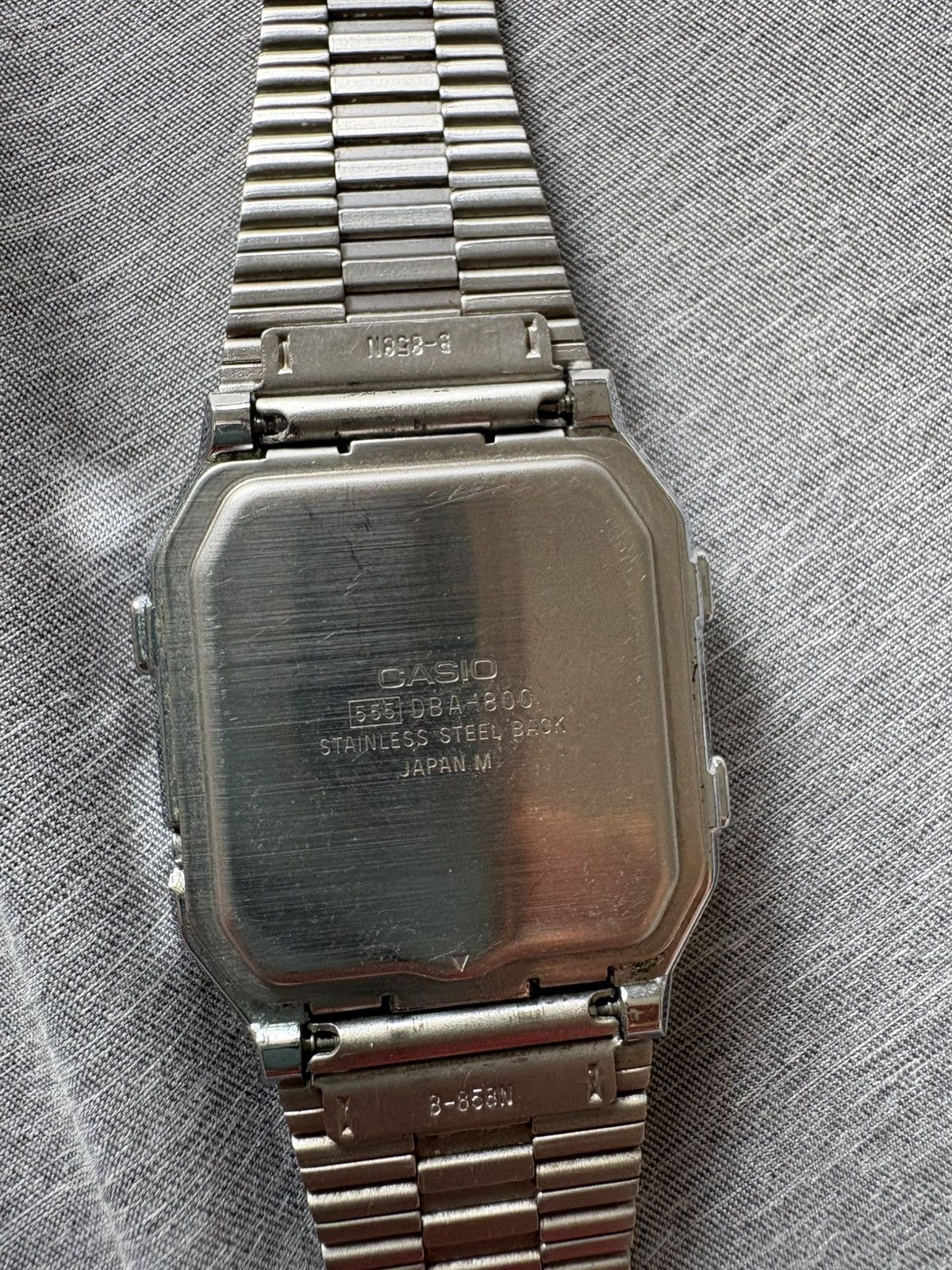 Casio Casio DBA-800 Module 555 Vintage 80s Phone Dialer Watch Size ONE SIZE - 2 Thumbnail