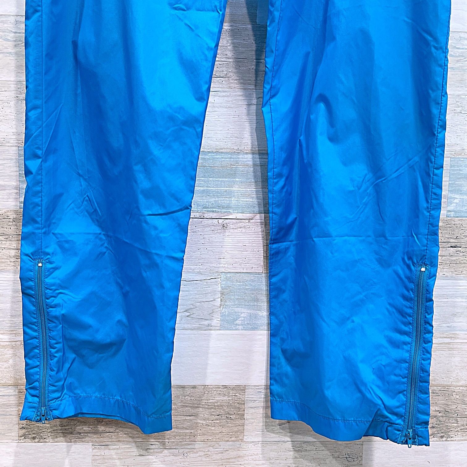 Lands' End Lands End Vintage 2 Piece Nylon Rain Tracksuit Set Blue Mens Size US XL / EU 56 / 4 - 9 Thumbnail