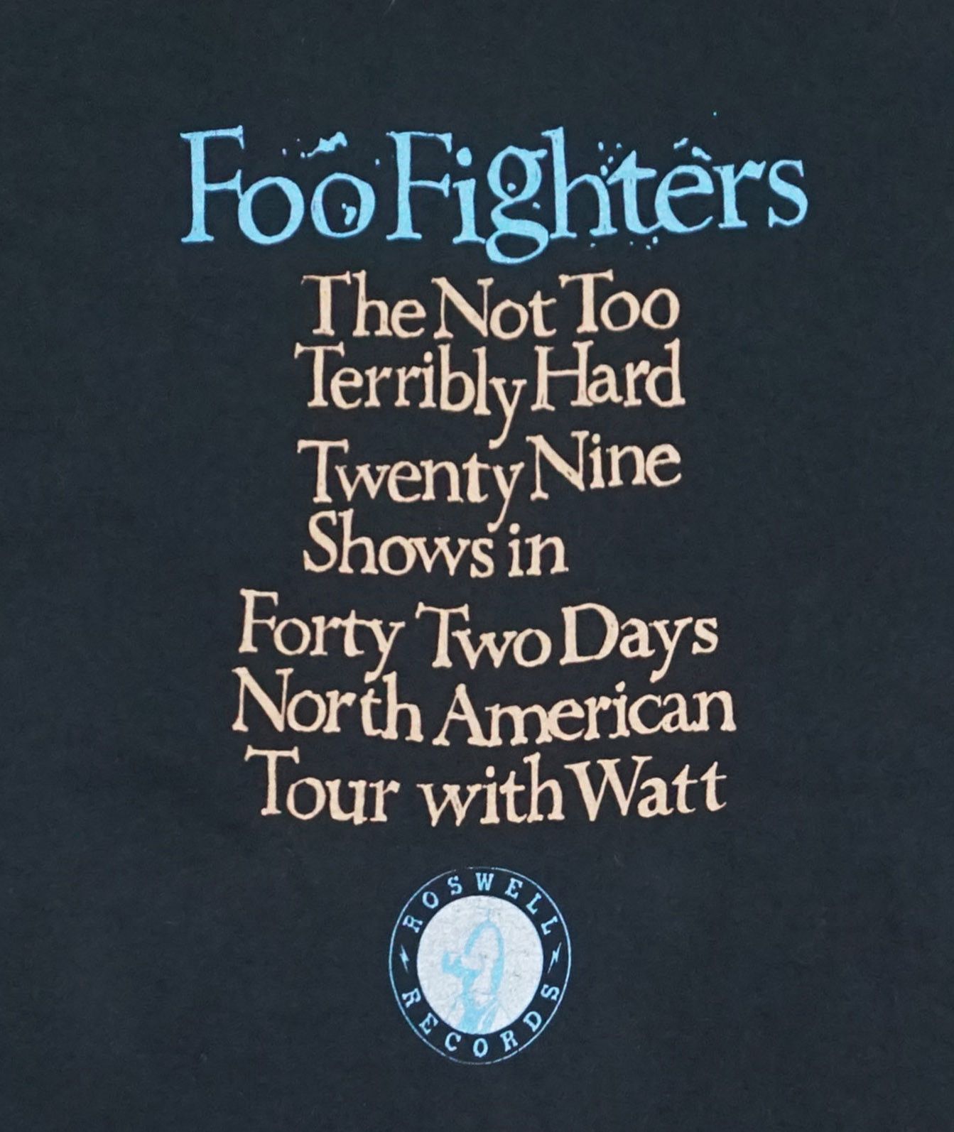 Band Tees × Vintage Foo Fighters Tour T-shirt Made in USA Size US XL / EU 56 / 4 - 5 Thumbnail