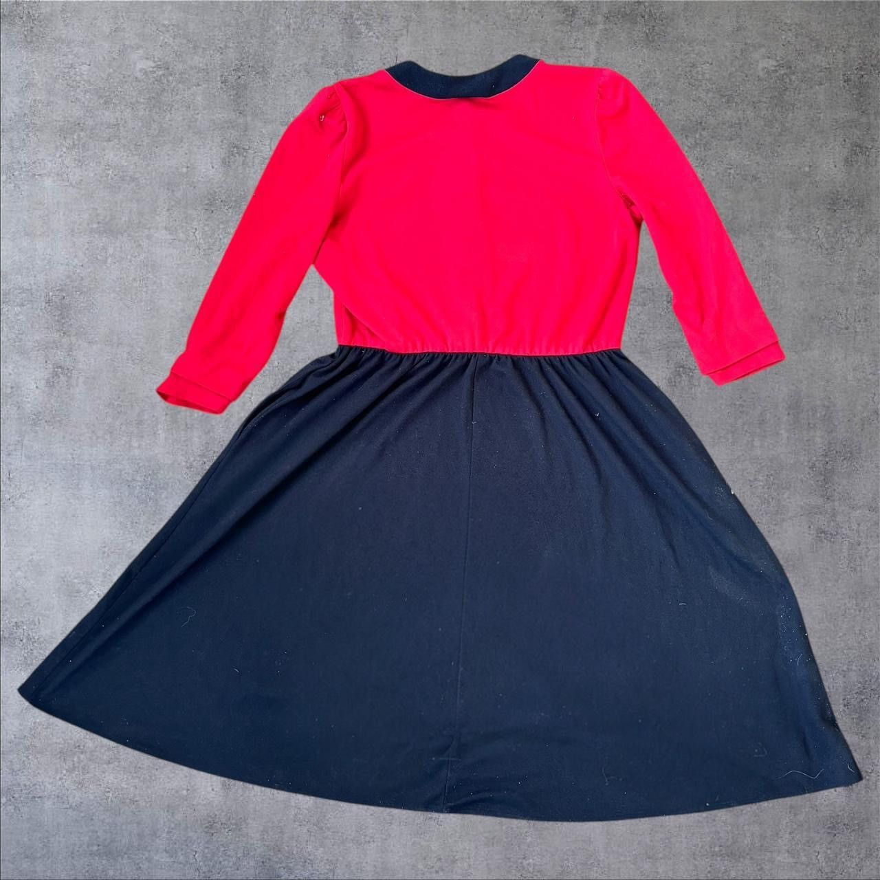 Vintage 1980s Vintage Dress Size XL / US 12-14 / IT 48-50 - 3 Thumbnail