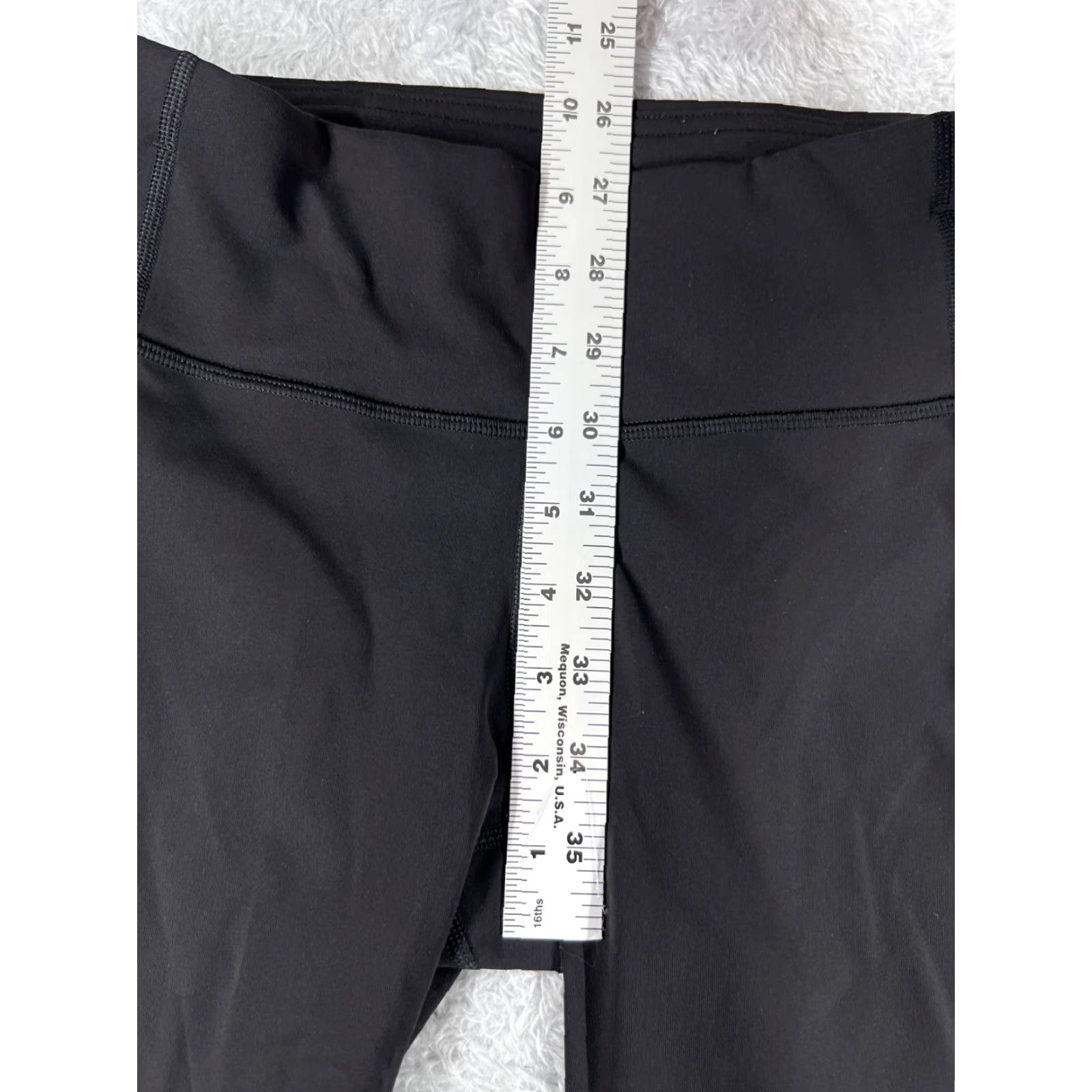 Lululemon Lululemon Pants Womens 4 Black Pace Rival Crop Full On Luxtreme 22" W6AV0S Size 27" / US 4 / IT 40 - 7 Thumbnail