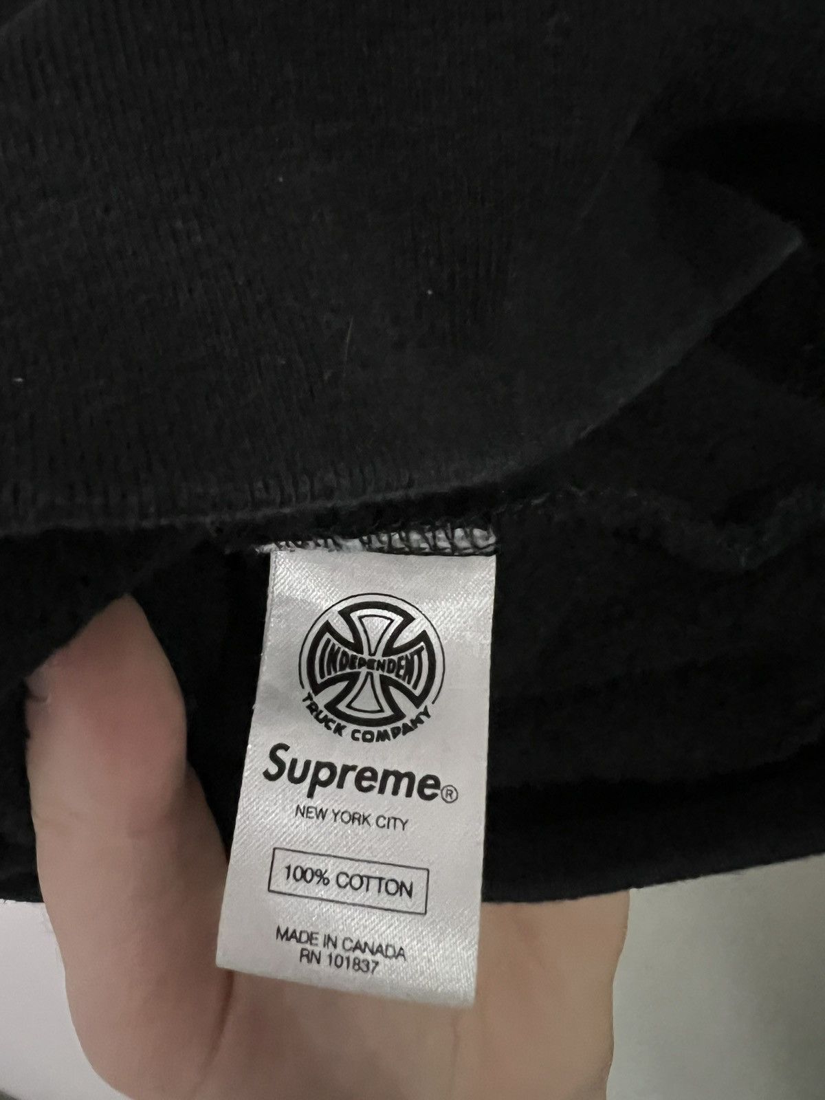 Independent Truck Co. × Supreme Supreme Independent F@ck the Rest Sweatshirt Skateboard Size US S / EU 44-46 / 1 - 6 Thumbnail
