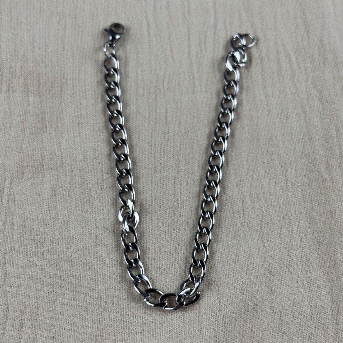Other Silver Chain Bracelet Size ONE SIZE - 2 Thumbnail