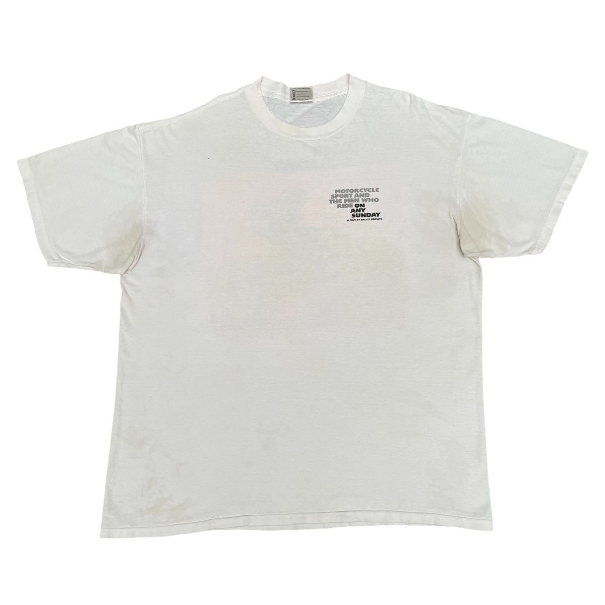 Vintage Vintage On Any Sunday Tee film by Bruce Brown 90’s T Shirt Size US XL / EU 56 / 4 - 2 Thumbnail