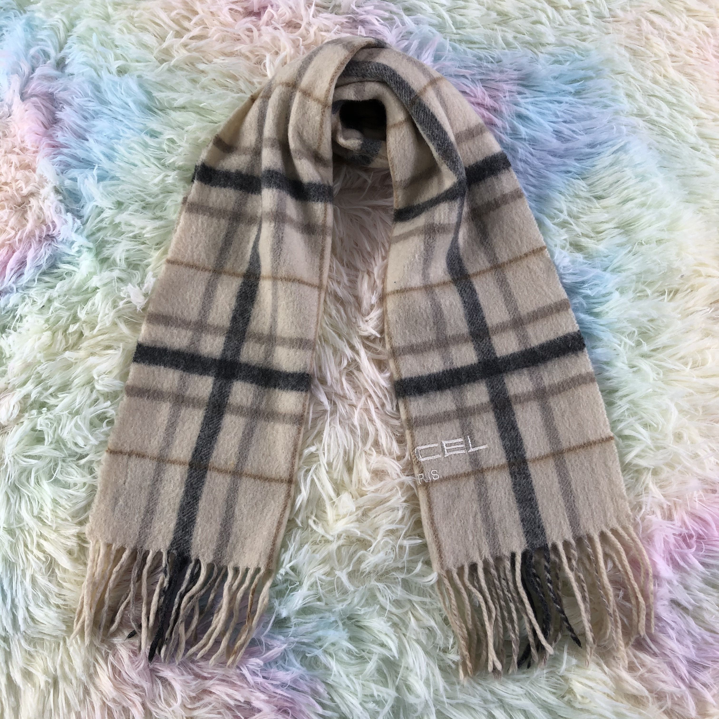 Lancel × Vintage Lancel Scarf / Muffler / Neckwear - KM232 Size ONE SIZE - 1 Thumbnail
