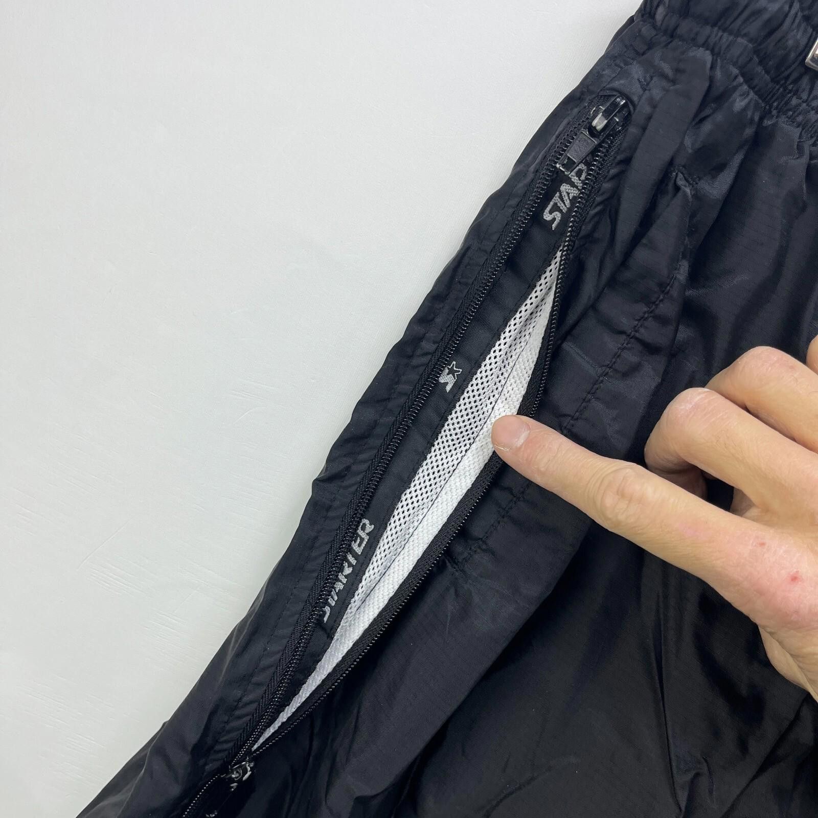 Starter Vintage 90s Starter Windbreaker Swishy Track Pants Large Size US 34 / EU 50 - 4 Thumbnail