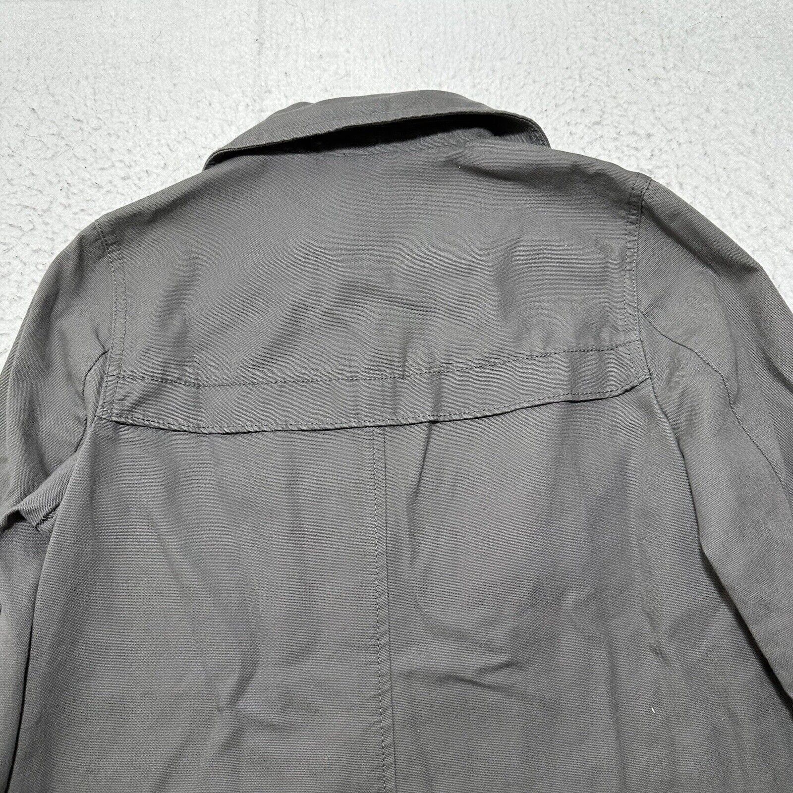 Old Navy Old Navy Small Double Breasted Jean Military Jacket Gray Size S / US 4 / IT 40 - 7 Thumbnail