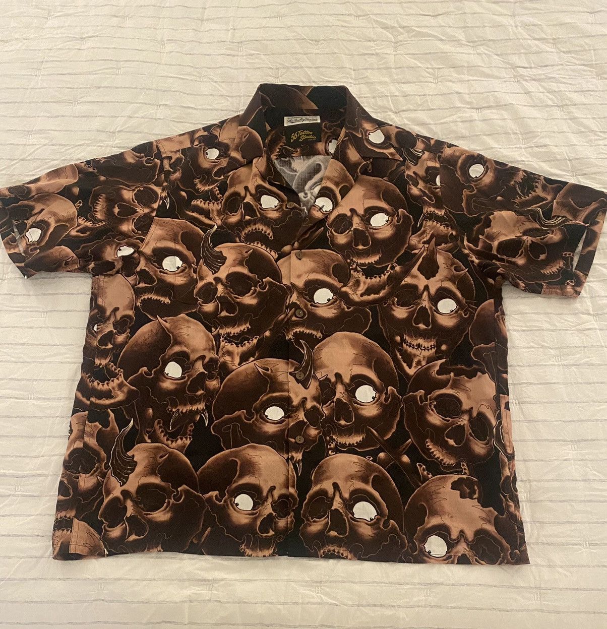 Wacko Maria Wacko Maria x 56 Tattoo Studio Edition Graphic Shirt XL Size US XL / EU 56 / 4 - 3 Thumbnail