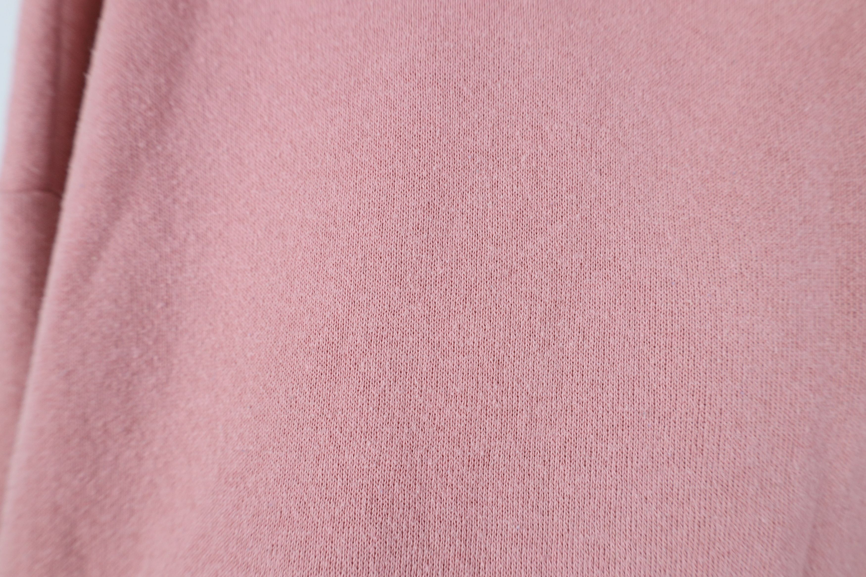 Vintage Vintage 90s Streetwear Blank Crewneck Sweatshirt Light Pink Size US XL / EU 56 / 4 - 7 Thumbnail