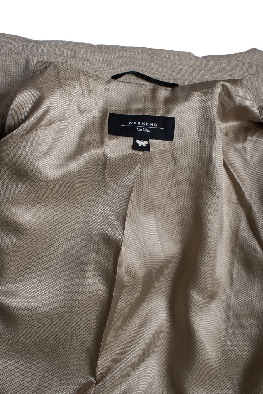 Weekend Max Mara Weekend Max Mara, beige oversized belted blazer Size L / US 10 / IT 46 - 5 Thumbnail