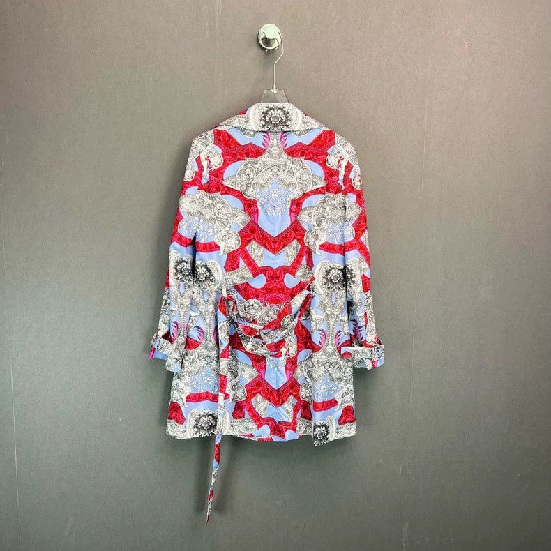 Versace Versace Full print trench coat Size S / US 4 / IT 40 - 2 Thumbnail