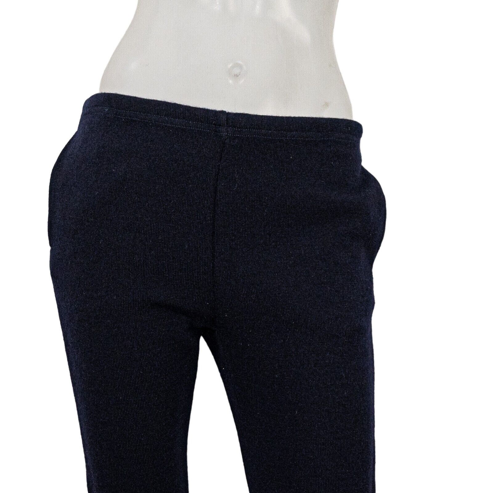 Engineered Garments ENGINEERED GARMENTS NY Wool Poly Knit Cropped Pant Navy Size 30" / US 8 / IT 44 - 7 Thumbnail