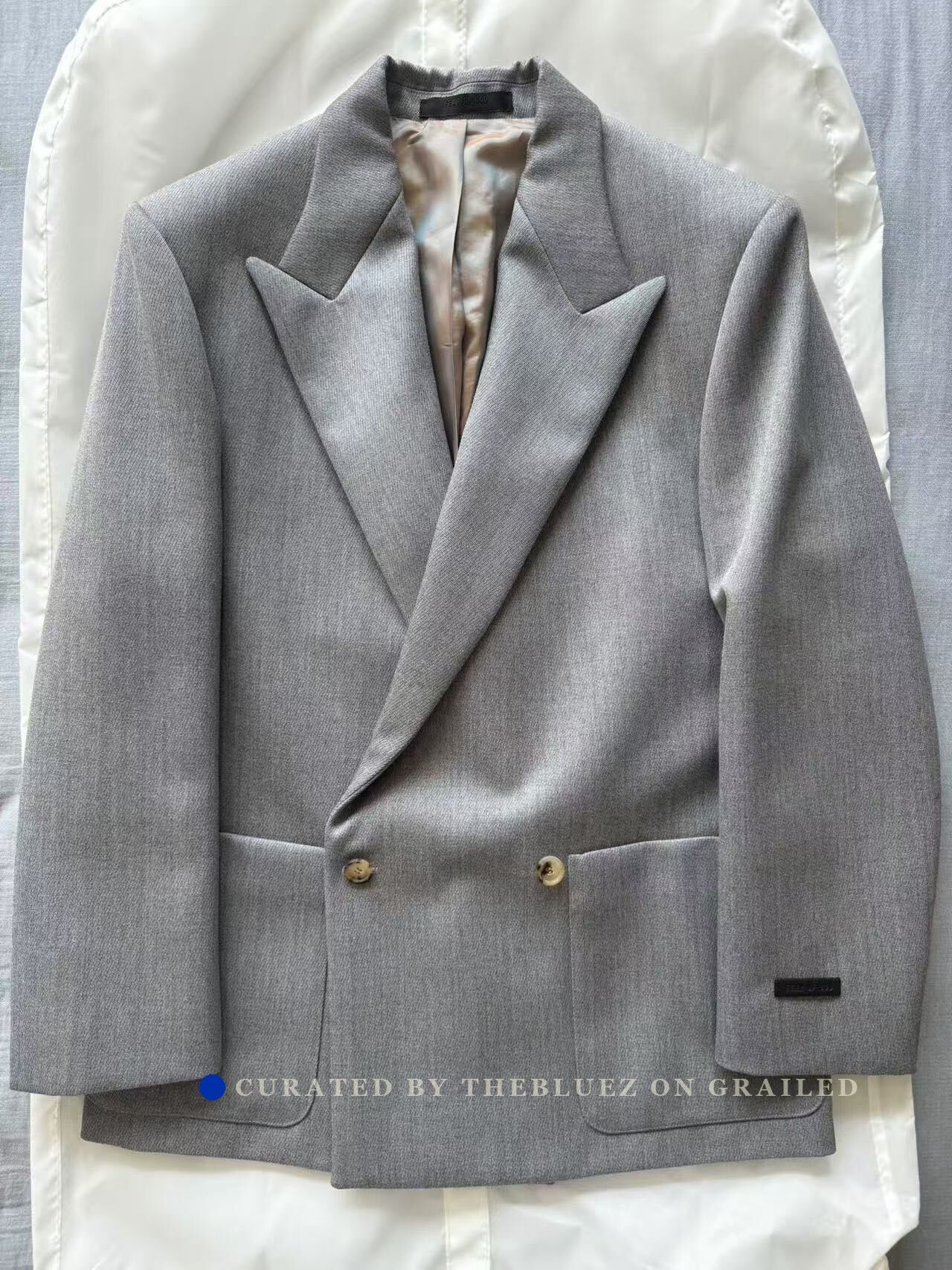 Fear of God Fear of God 7th Double-Breasted Wool Suit Size US S / EU 44-46 / 1 - 1 Thumbnail