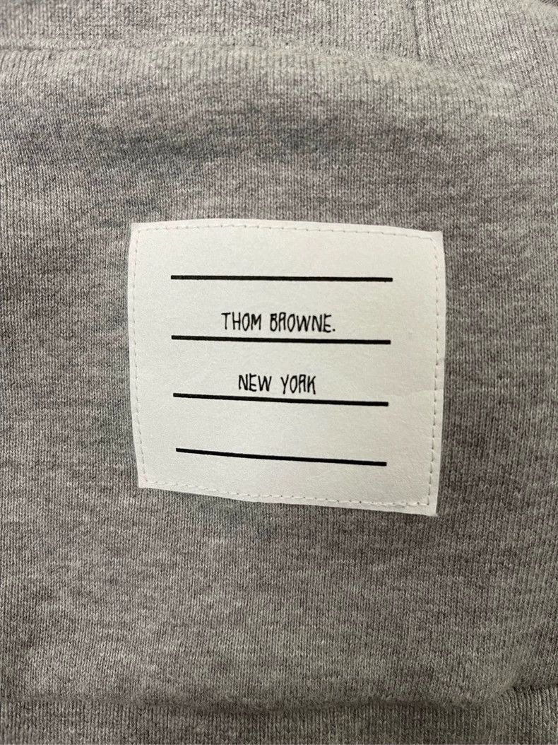 Thom Browne Thom browne Gray four-striped knitted cardigan jacket 2504- Size XS / US 0-2 / IT 36-38 - 5 Thumbnail