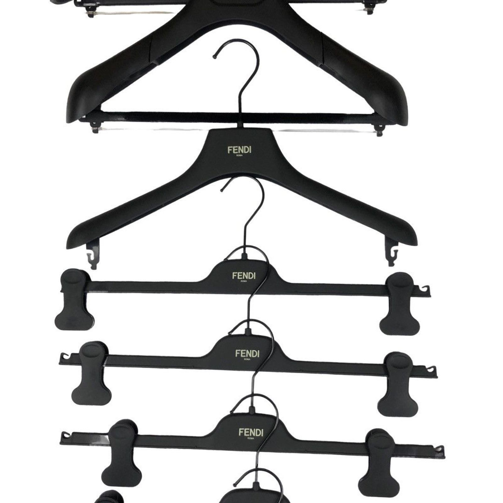 Fendi Fendi Logo Plastic Hangers Size ONE SIZE - 3 Thumbnail