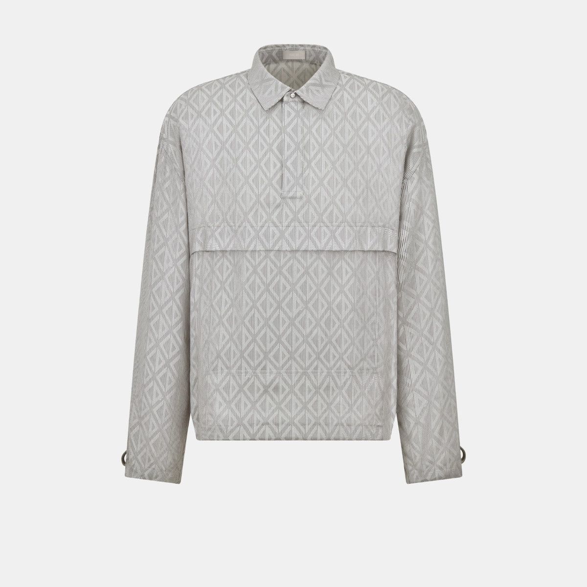 Dior o1bcso1str1224 CD Diamond Pullover Shirt in Grey Size US XL / EU 56 / 4 - 1 Thumbnail