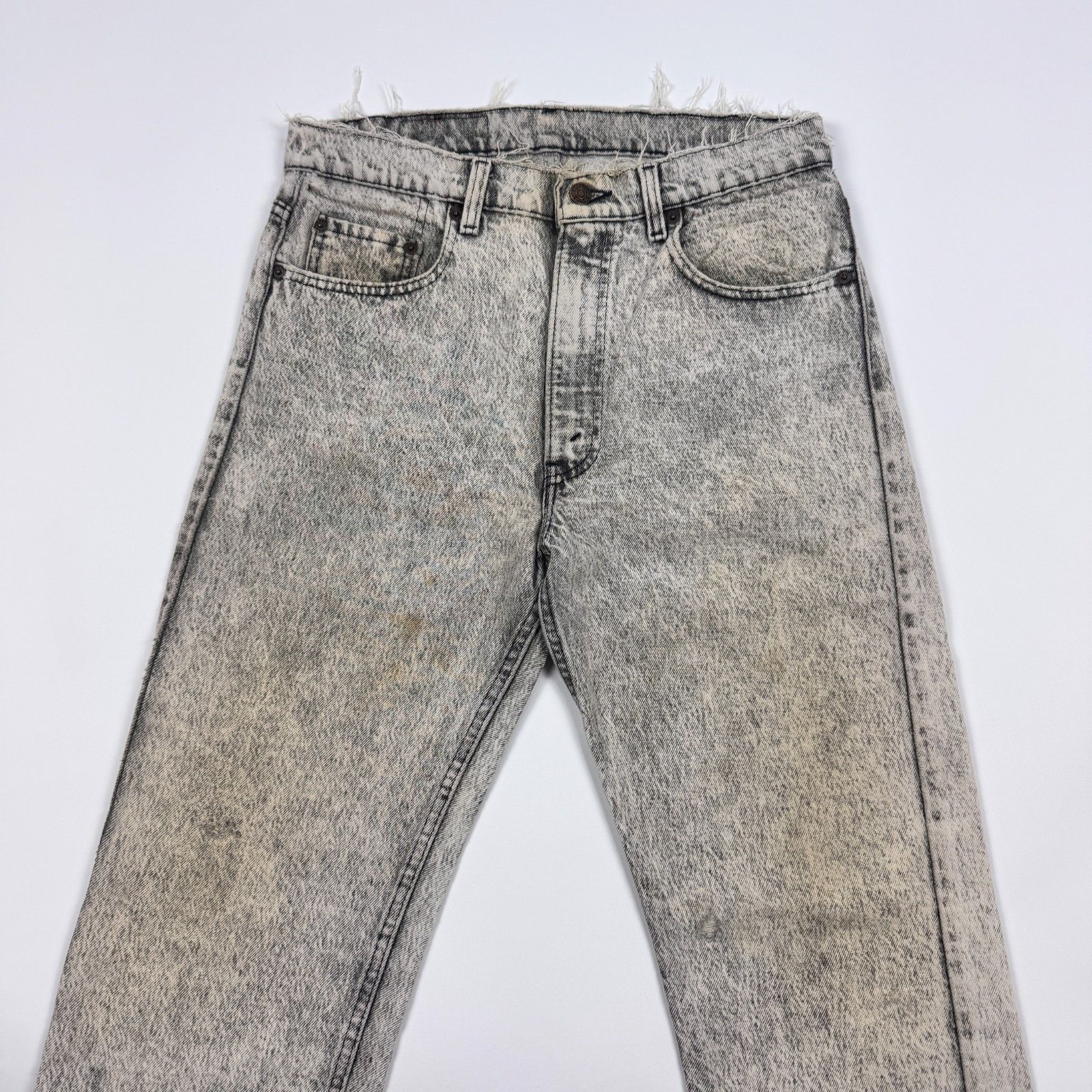 Levi's Vtg Levi's 505 Acid Wash USA Distressed Jeans 32 Size US 32 / EU 48 - 21 Thumbnail