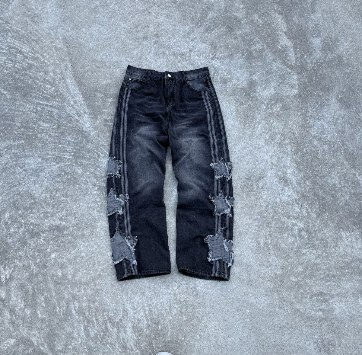 Vintage Vintage avantgarde streetwear y2k affliction jeans Size US 33 - 1 Thumbnail