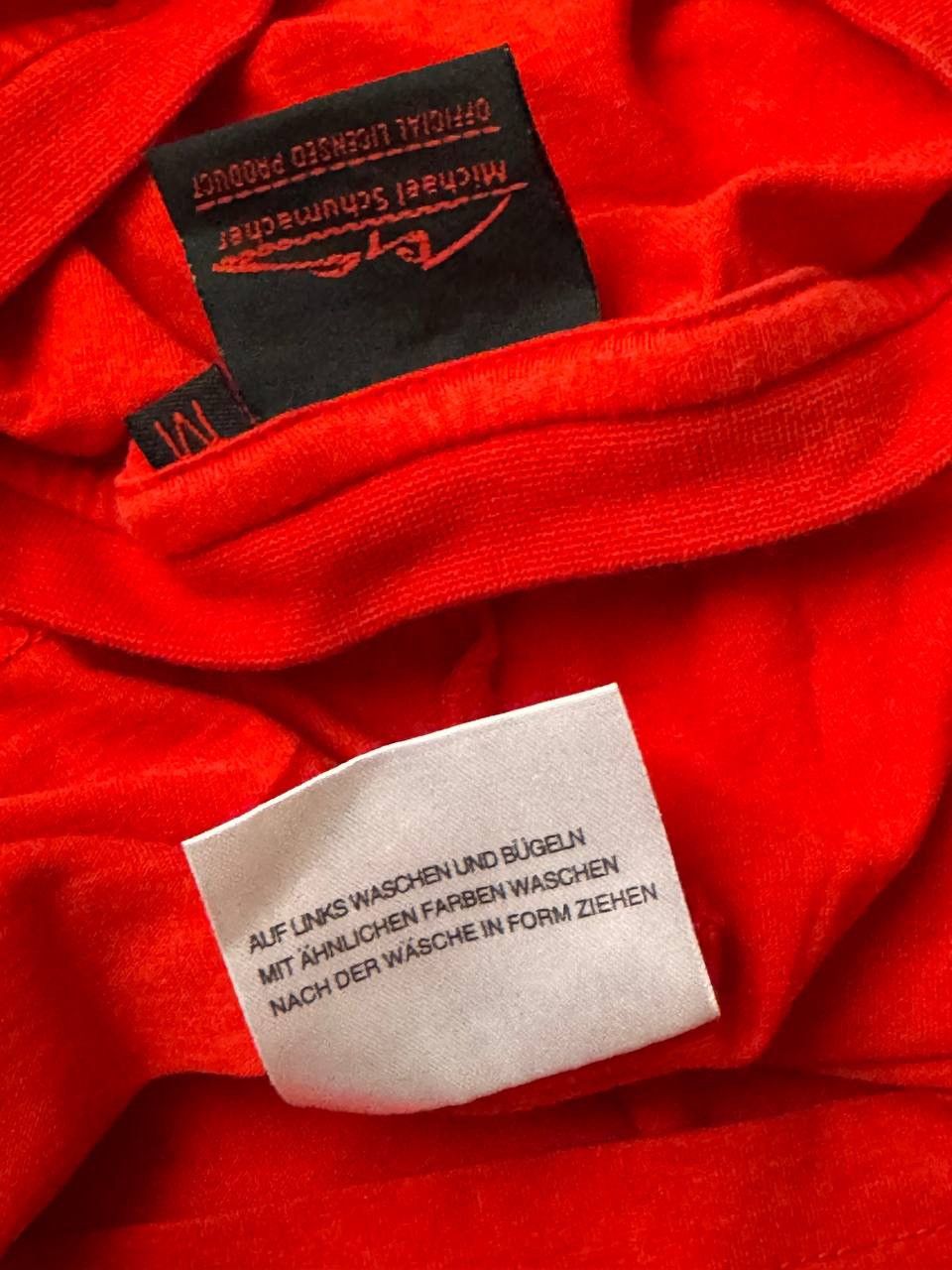 Formula 1 Michael Schumacher Formula 1 official merch tee Size US M / EU 48-50 / 2 - 7 Thumbnail