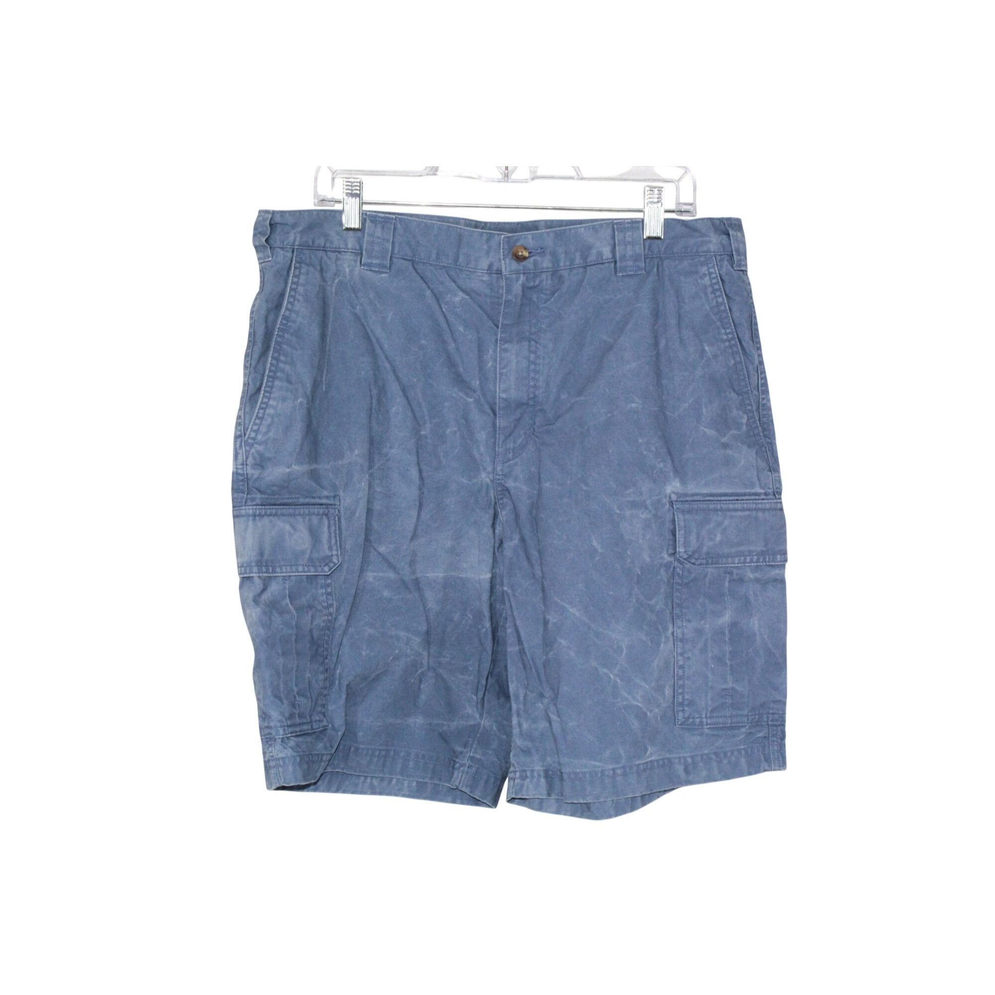 L.L. Bean LL Bean Men's Tropic Weight Cargo Shorts 10" Indigo Summer O Size US 36 / EU 52 - 1 Thumbnail
