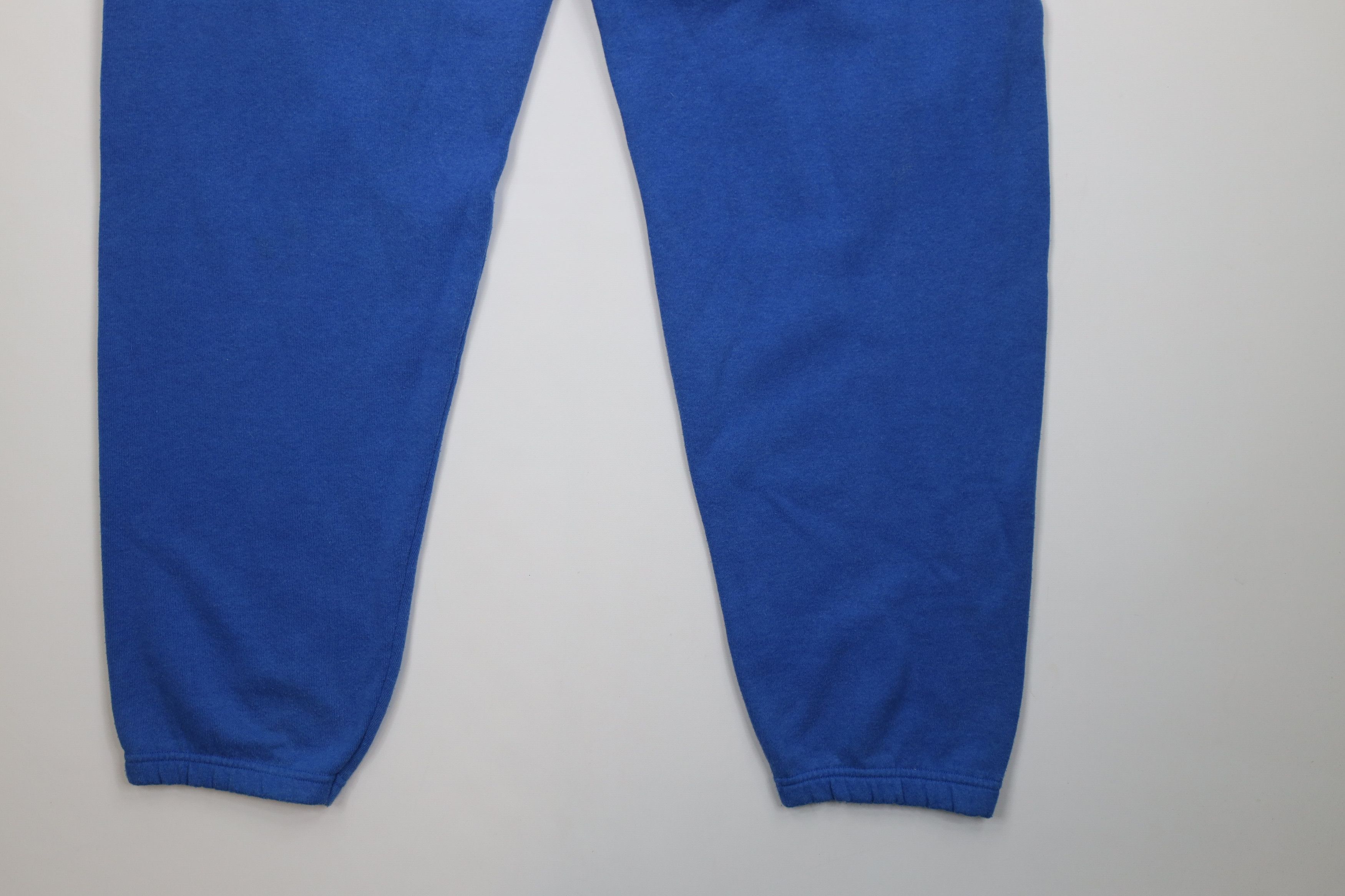Vintage Vintage 90s Streetwear Sweatpants Joggers Royal Blue USA Size US 38 / EU 54 - 14 Thumbnail