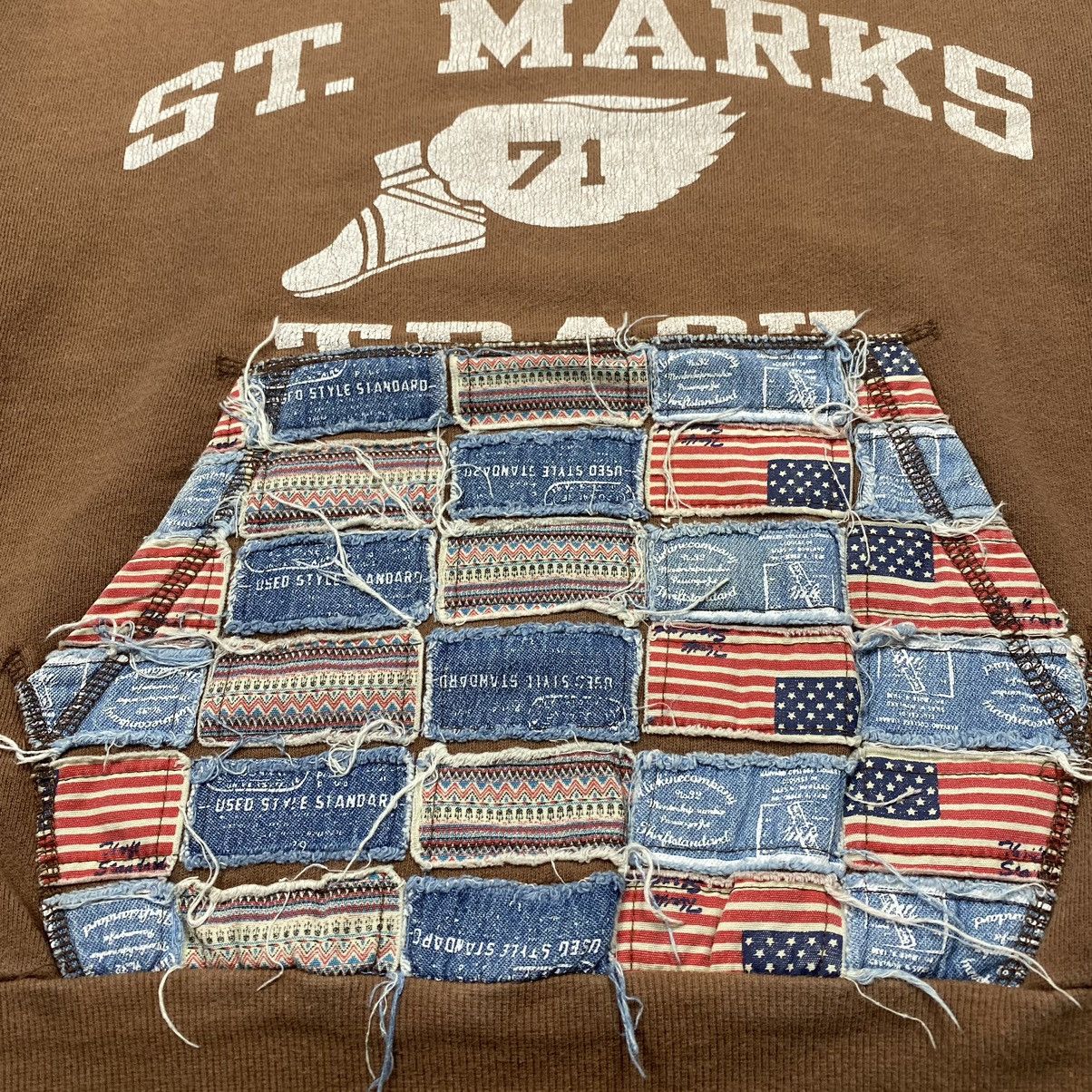 Designer × Japanese Brand St Marks Track Reconstruct Sashiko Patches Style Kapital Size US S / EU 44-46 / 1 - 4 Thumbnail