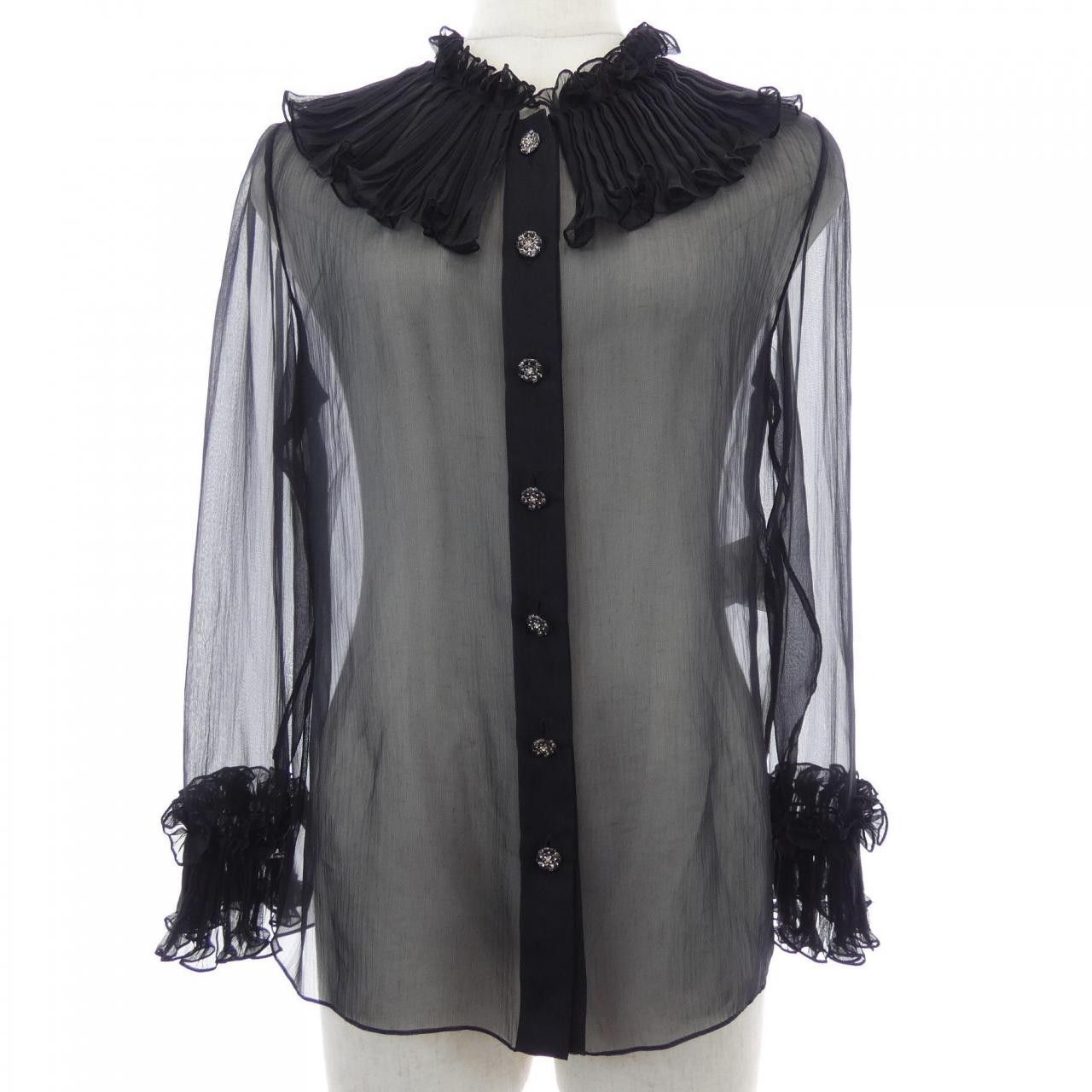 Chanel Chanel Chanel LOOK36 Silk Shirt Textile Tops P79852V62717 25A DUTY FREE for USA Size ONE SIZE - 1 Thumbnail