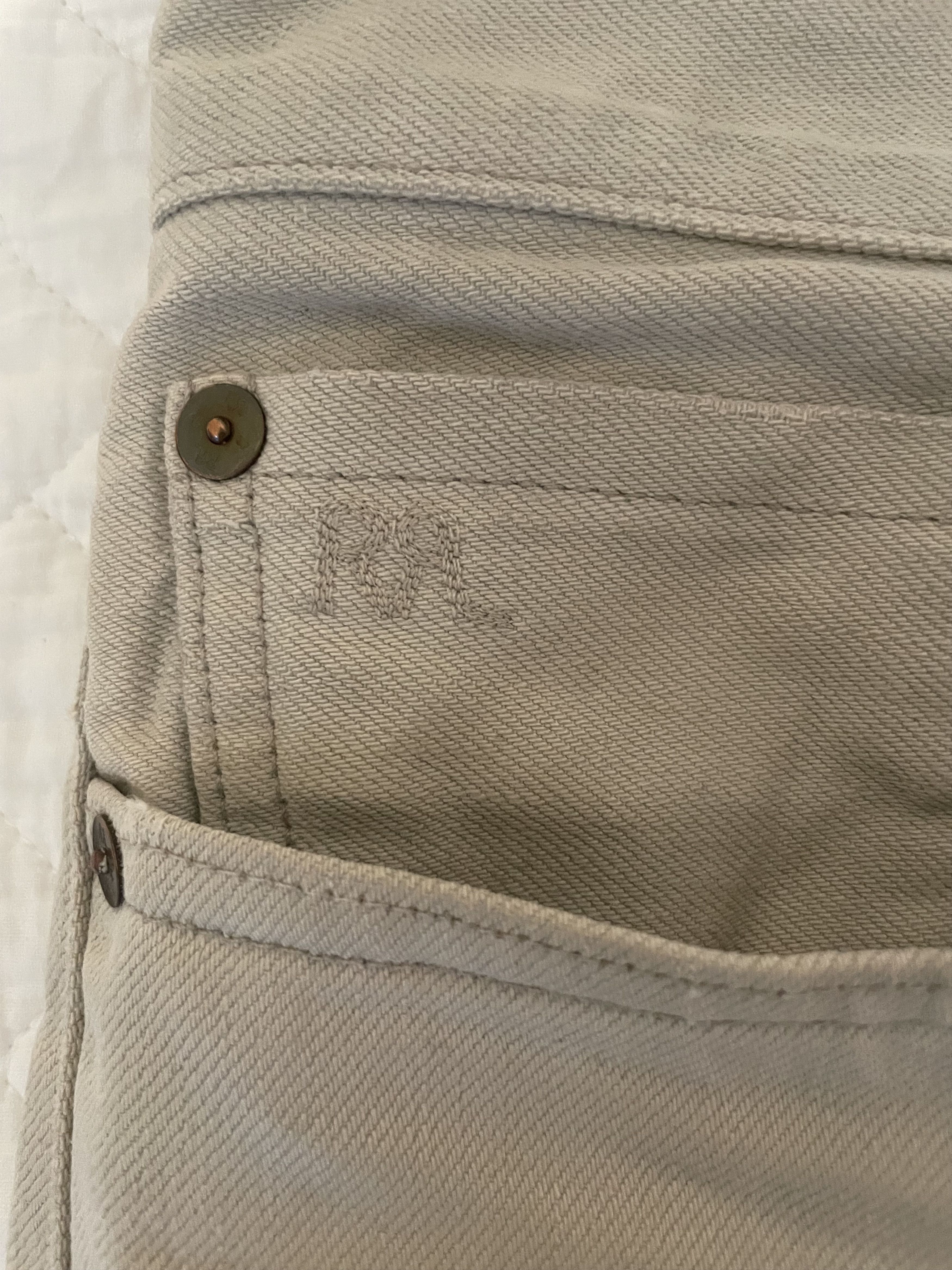 RRL Ralph Lauren RRL Selvedge Denim Jeans Size US 32 / EU 48 - 3 Thumbnail