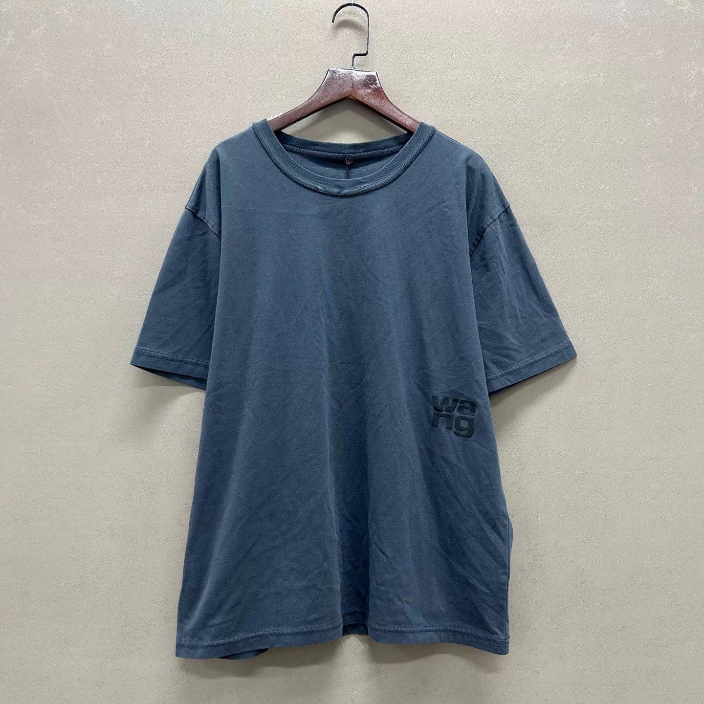 Alexander Wang Alexanderwang Black Logo Short Sleeve Tee M Size US M / EU 48-50 / 2 - 1 Thumbnail