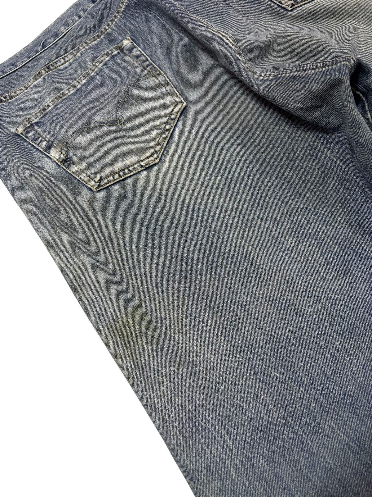 Levi's Vtg 90s Levis 501 Big E Selvedge Distressed Jeans Size US 38 / EU 54 - 8 Thumbnail