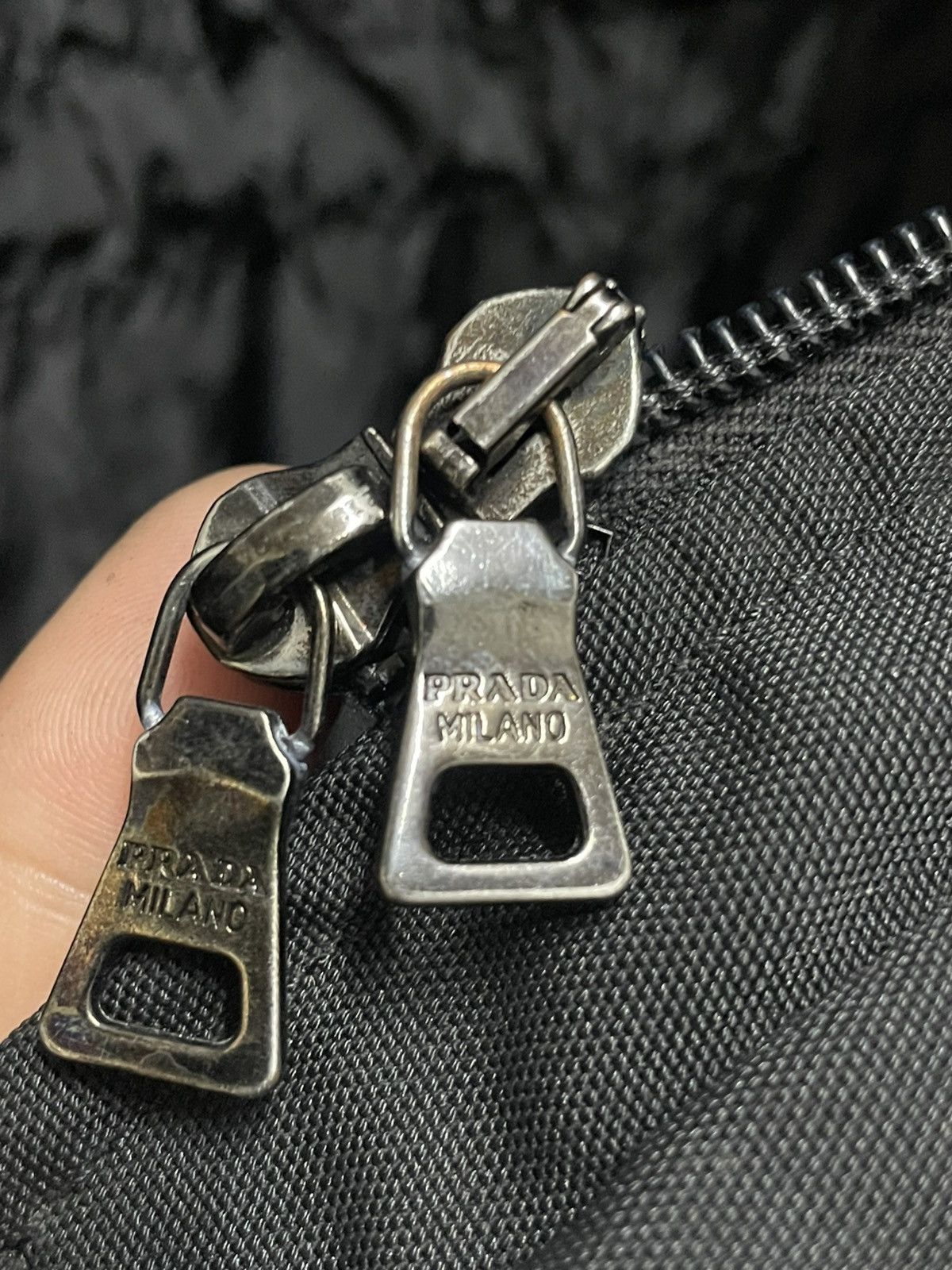 Prada Prada black jacket hoodie Size US L / EU 52-54 / 3 - 10 Thumbnail