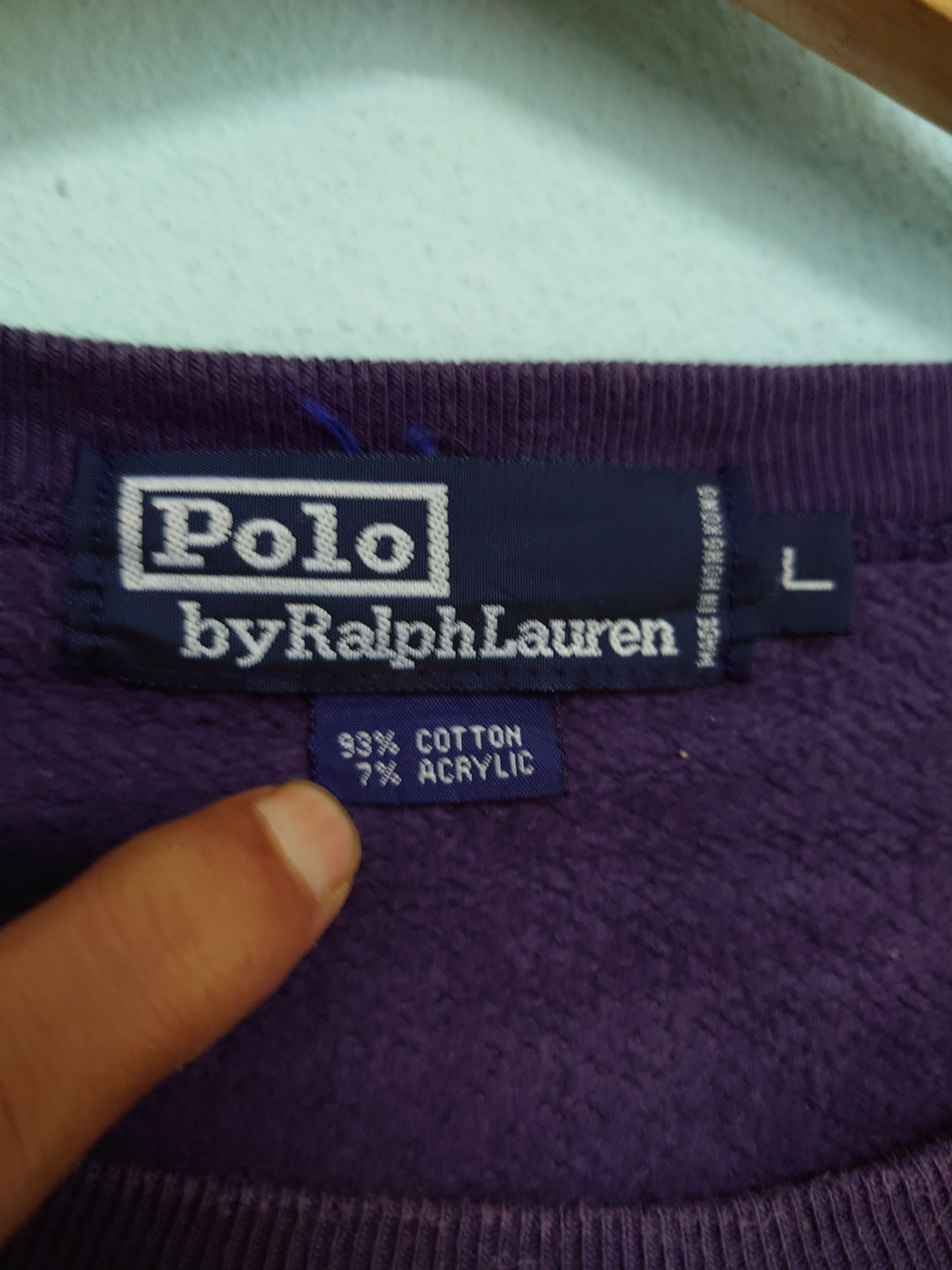 Polo Ralph Lauren Vintage Polo Bear Ralph Lauren Crewneck Sweater Size US L / EU 52-54 / 3 - 3 Thumbnail