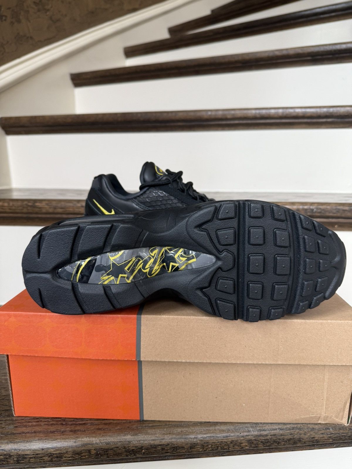 Corteiz × Nike Nike Air Max 95 x Corteiz Honey Blacks size 9 US Size US 9 / EU 42 - 7 Thumbnail