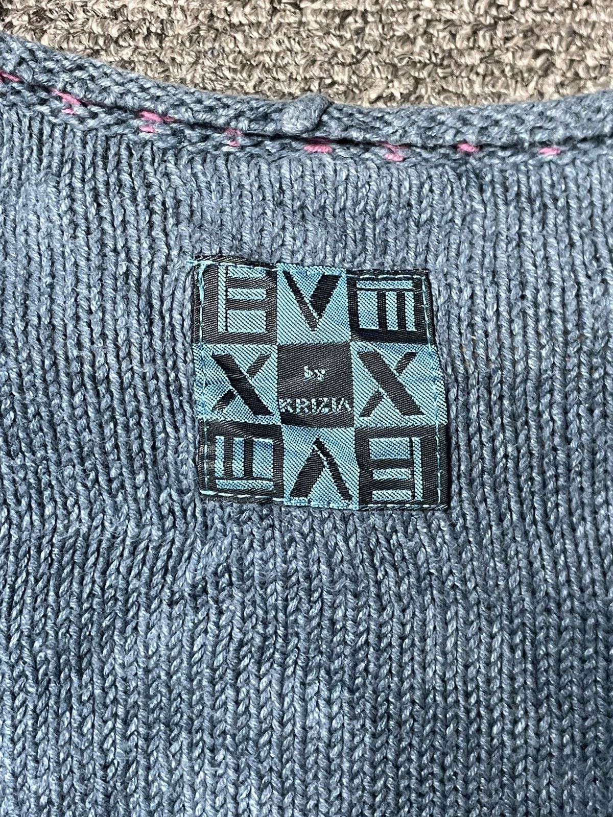 Japanese Brand × Vintage Evex by Krizia Long Sleeve Sweater (44) Size US XS / EU 42 / 0 - 8 Thumbnail