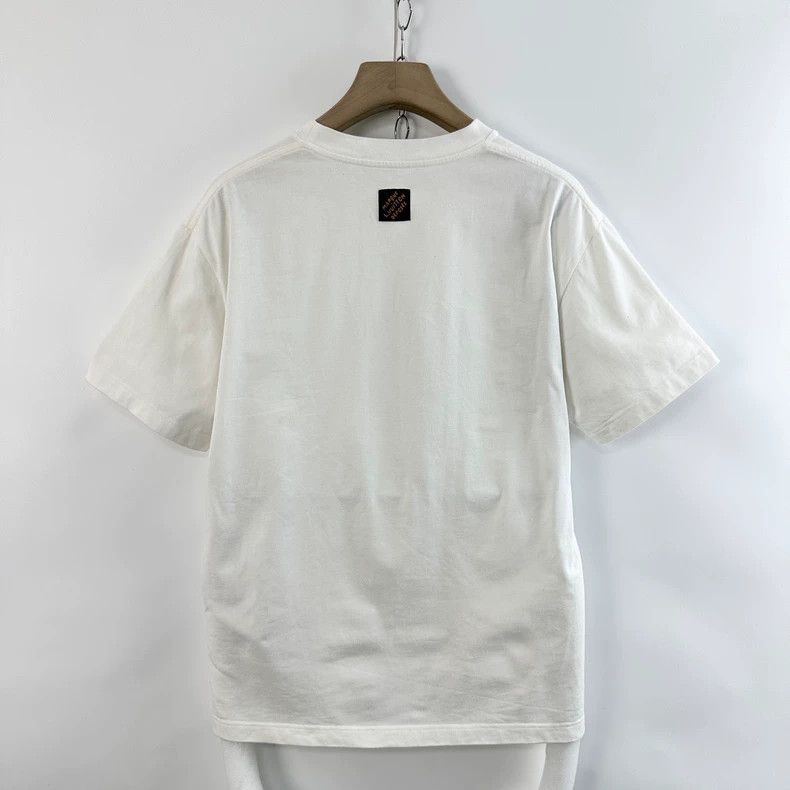 Louis Vuitton Louis Vuitton 25ss men's four-leaf clover rhinestone logo Size US M / EU 48-50 / 2 - 3 Thumbnail