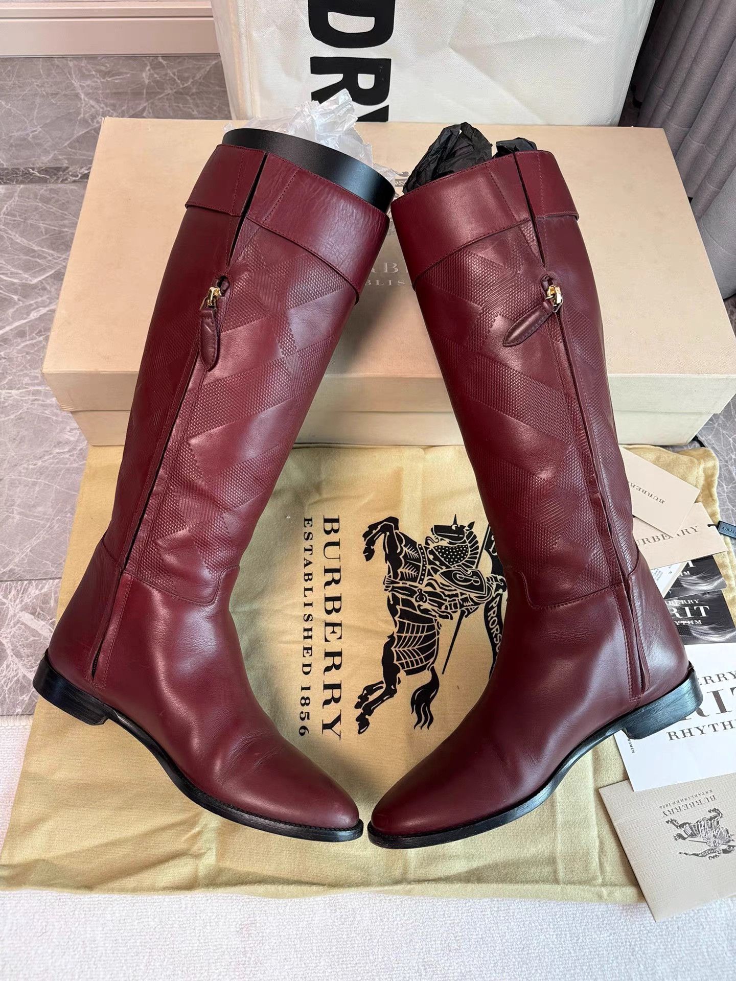 Burberry Burberry Riding Boots K6 Size US 8 / IT 38 - 6 Thumbnail