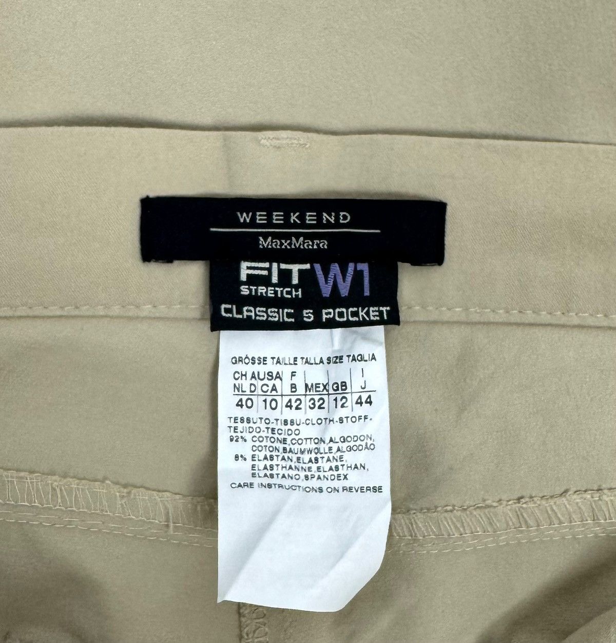 Weekend Max Mara Weekend Max Mara Chino Classic 5 Pockets Pants size US10 Size 32" / US 10 / IT 46 - 11 Thumbnail