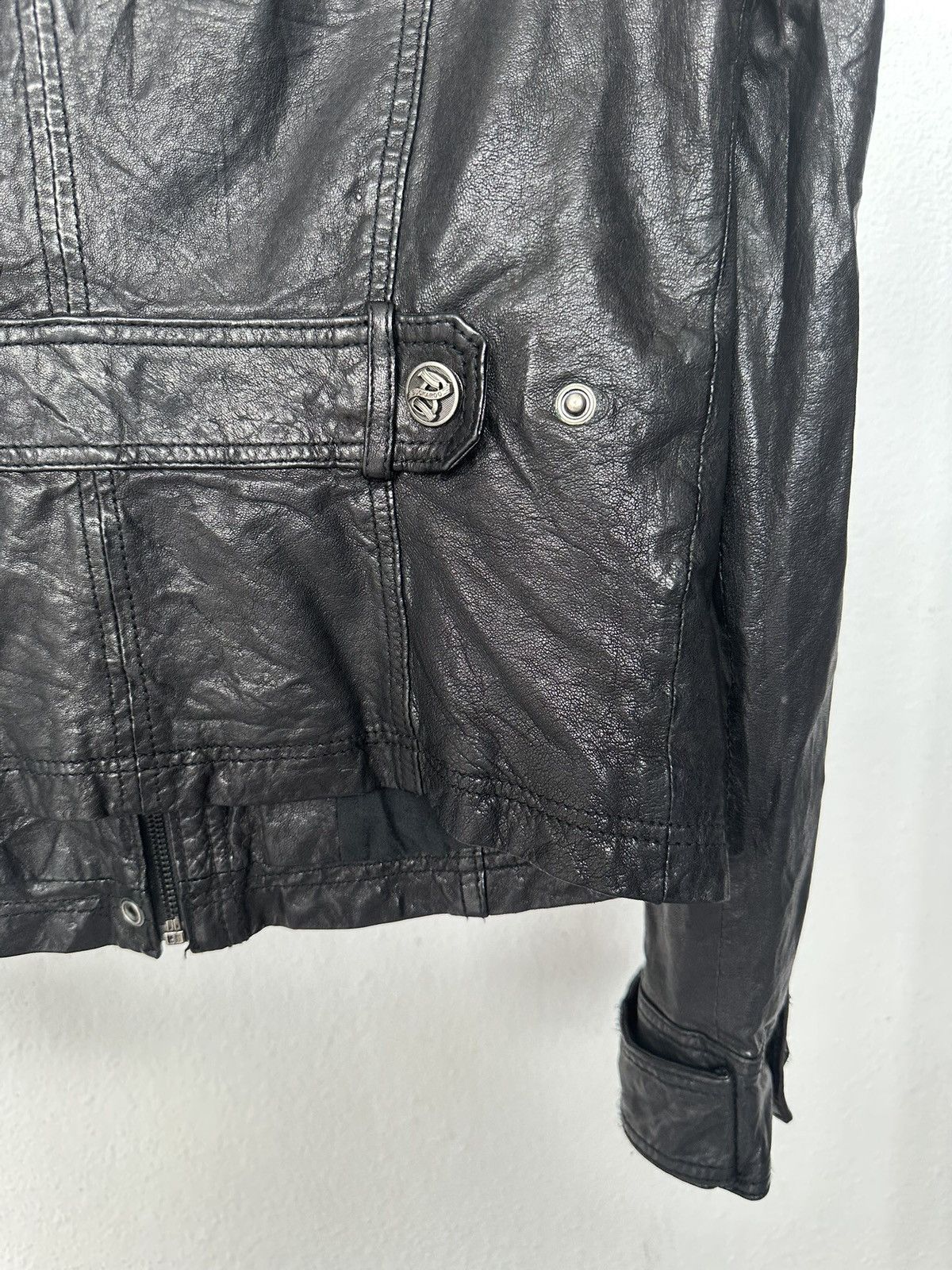 BUCKAROO 🔥Grail🔥 AW10 Buckaroo sheepskin leather jacket Size US M / EU 48-50 / 2 - 14 Thumbnail