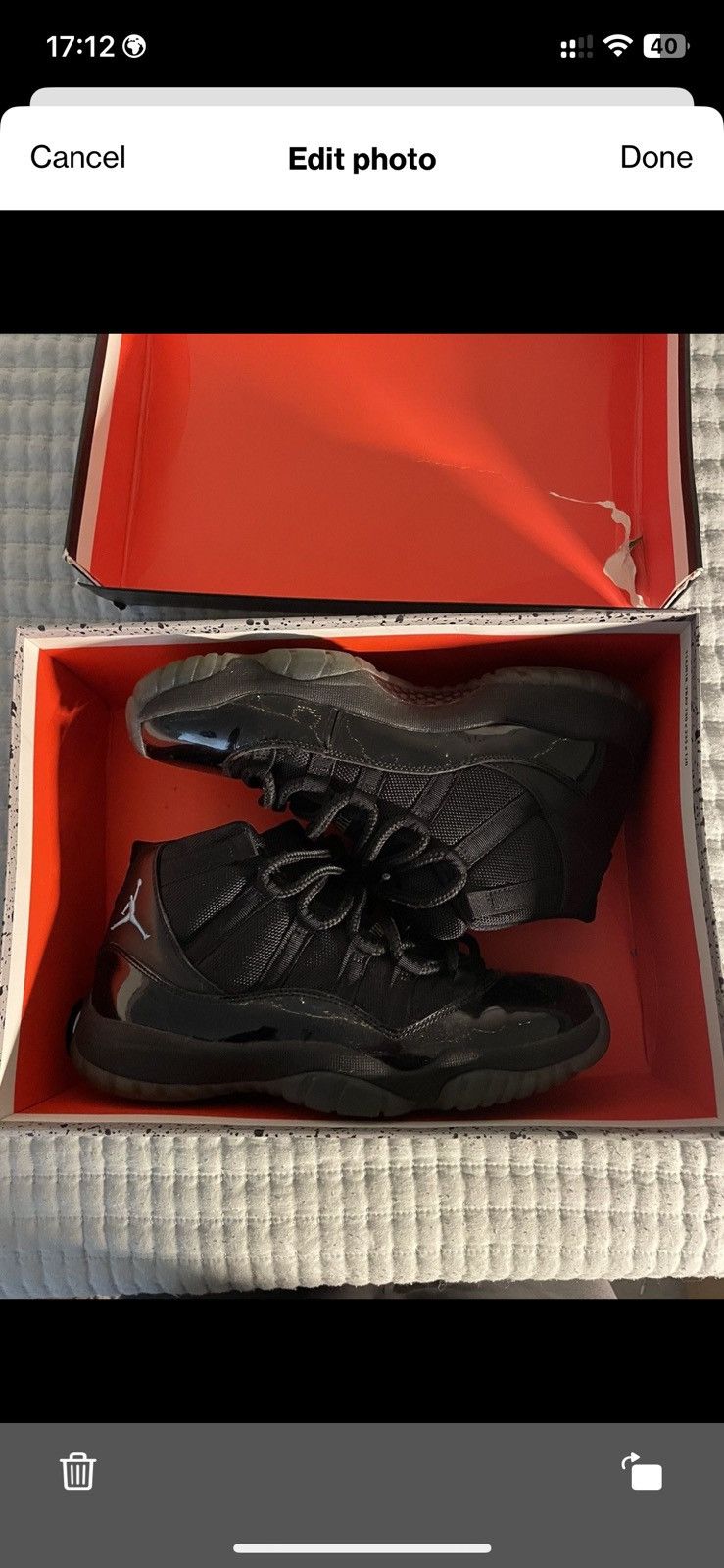 Jordan Brand Jordan 11 blue gamma Size US 8 / EU 41 - 2 Thumbnail