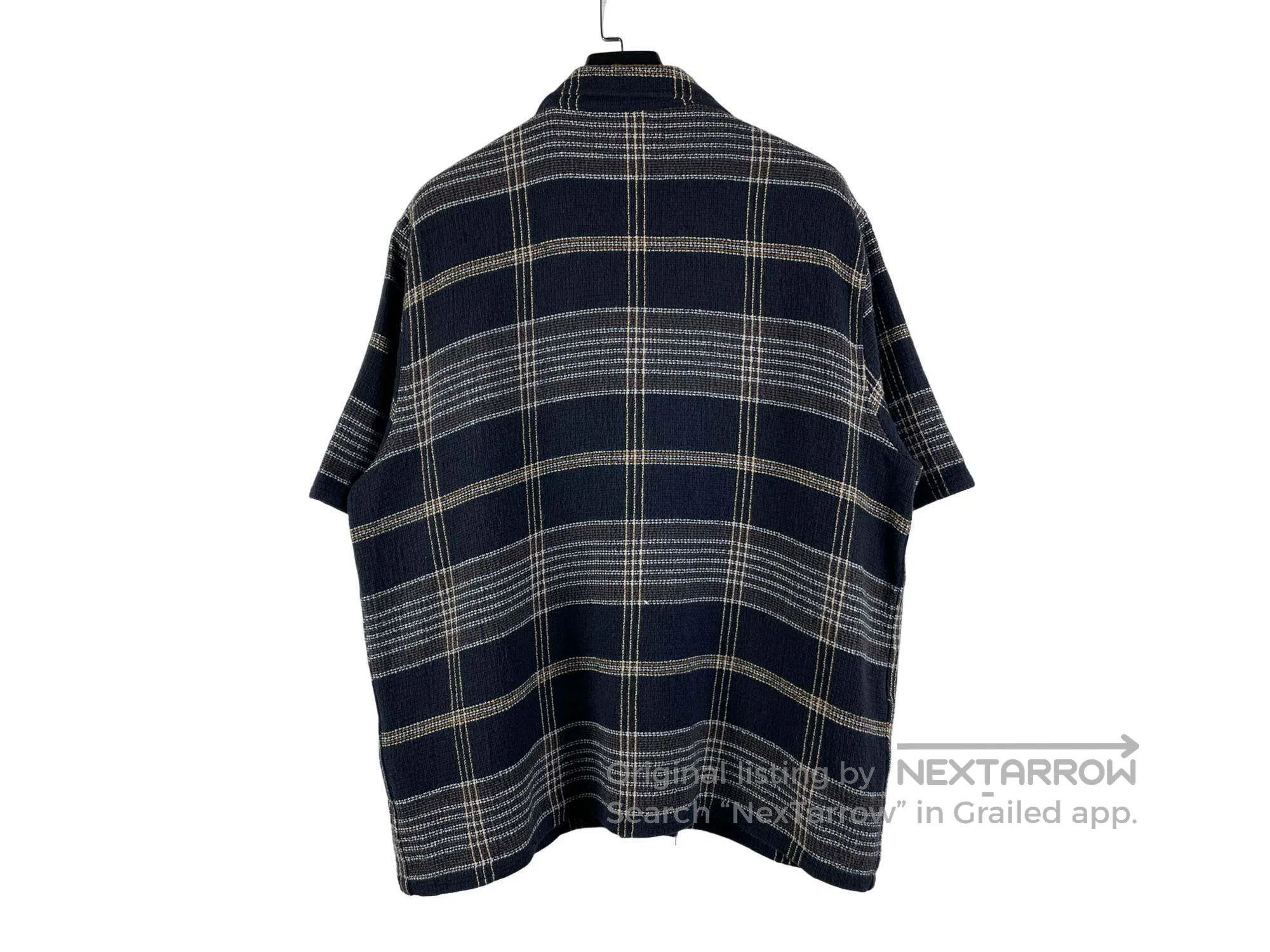 Our Legacy Our Legacy Plaid Knit Short Sleeve Shirt Size US M / EU 48-50 / 2 - 2 Thumbnail