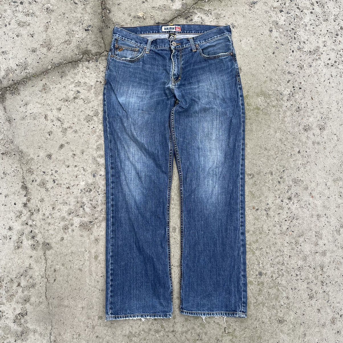 Quiksilver × Vintage Vintage Denim Jeans Quicksilver 34 Style USA Y2K 90s Baggy Size US 34 / EU 50 - 2 Thumbnail