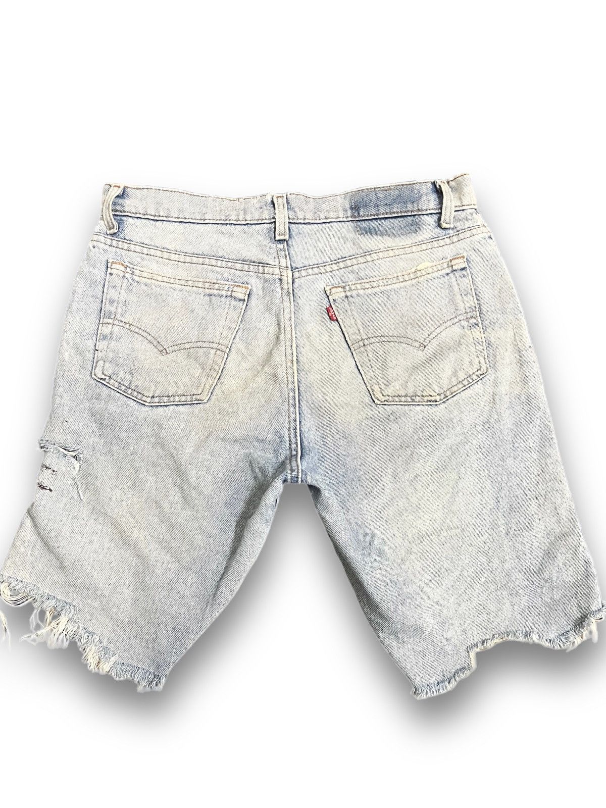 LVC × Levi's × Levi's Vintage Clothing Vintage Levi’s 90’s 505 Distressed Denim Size US 32 / EU 48 - 6 Thumbnail