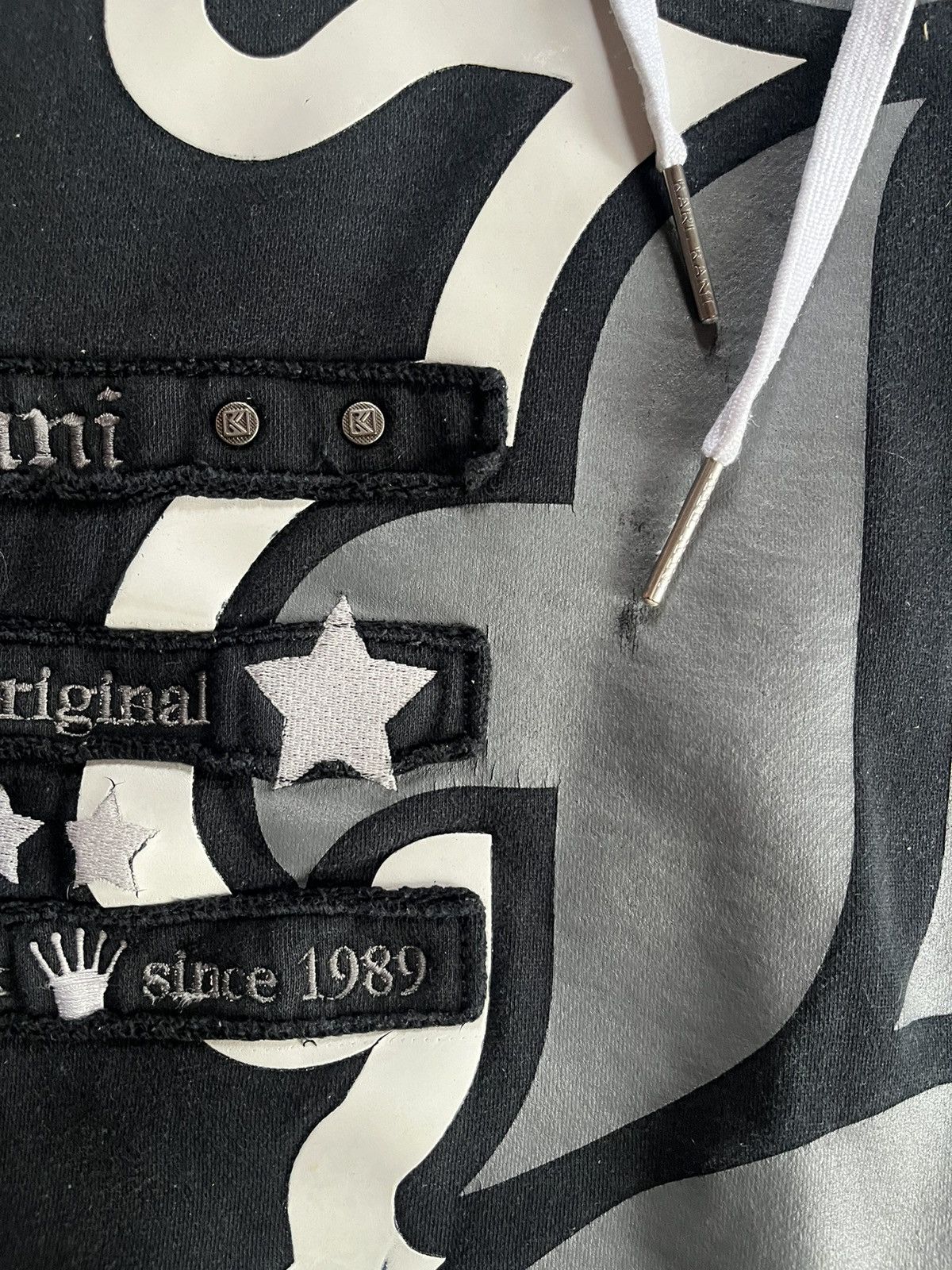 Karl Kani 90s/00s Vintage Karl Kani Big Logo Baggy Heavy Hoodie XL XXL Size US XL / EU 56 / 4 - 9 Thumbnail