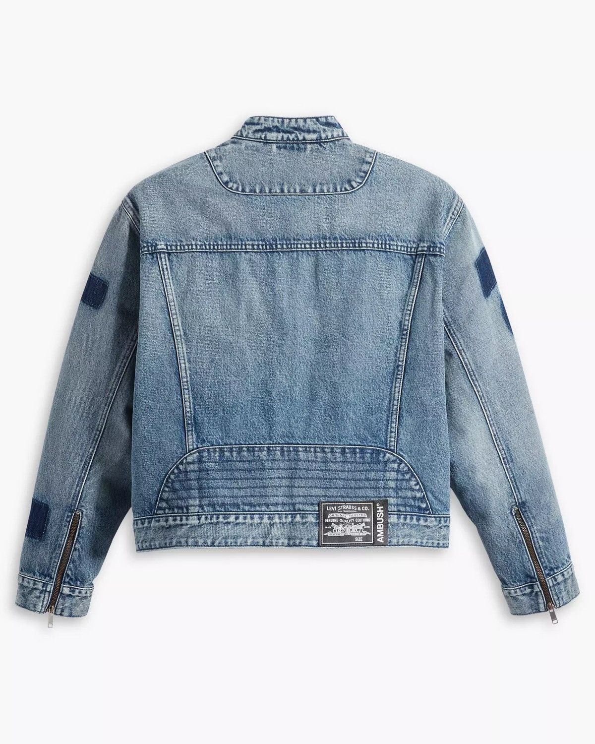 Ambush Design DDP New AMBUSH X LEVI’S Denim Moto Biker Jacket XL Size US XL / EU 56 / 4 - 2 Thumbnail