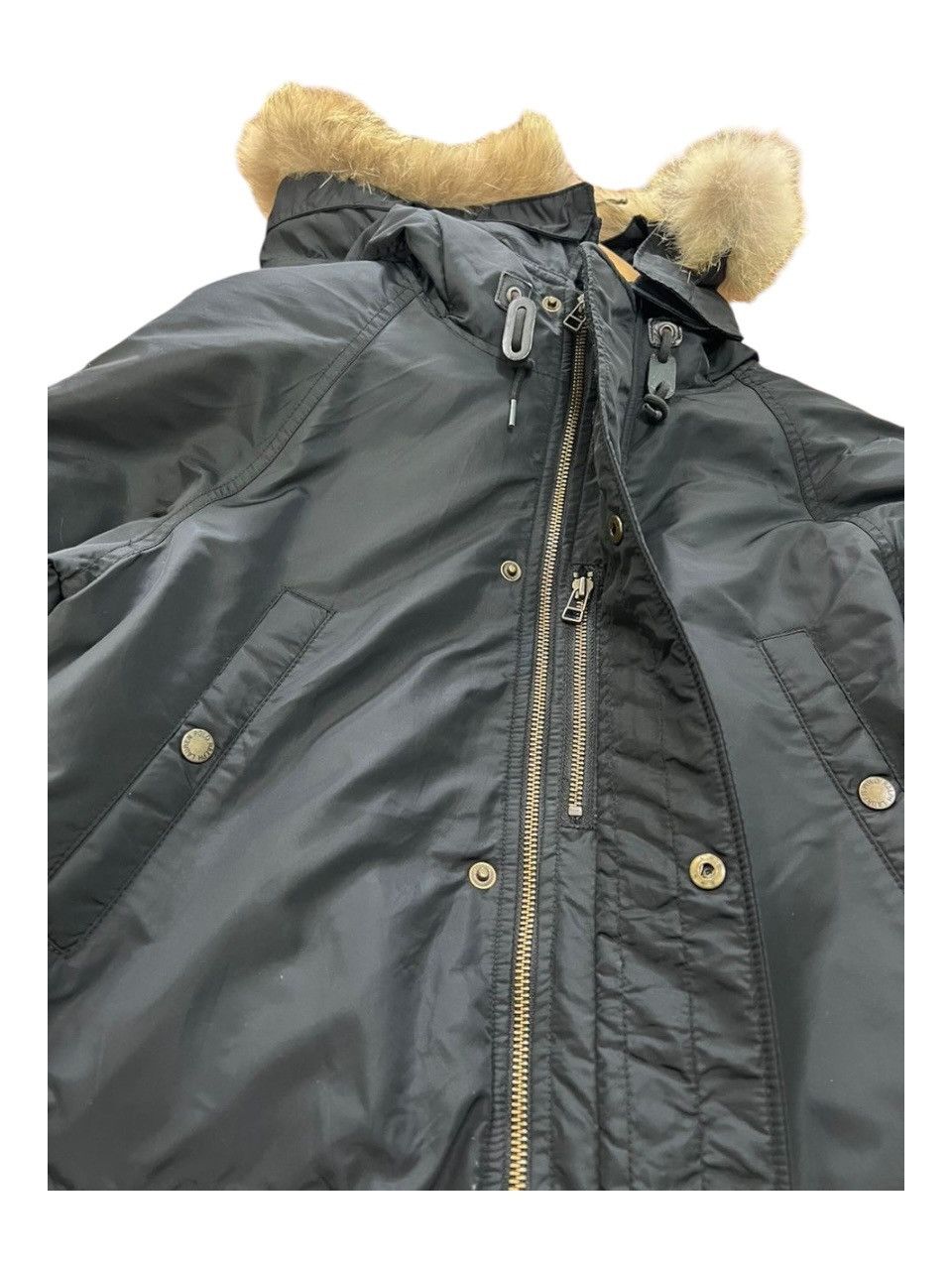 Polo Ralph Lauren Faux Fur Trimmed Parka Jacket Size US M / EU 48-50 / 2 - 5 Thumbnail