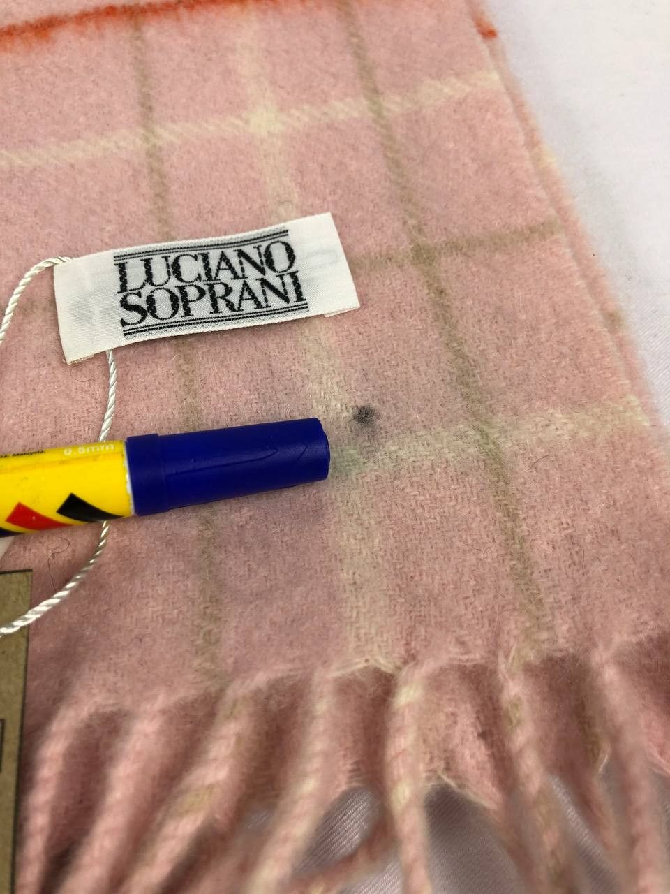 Vintage Luciano Soprani Scarf / Muffler / Neckwear FS362 Size ONE SIZE - 5 Thumbnail