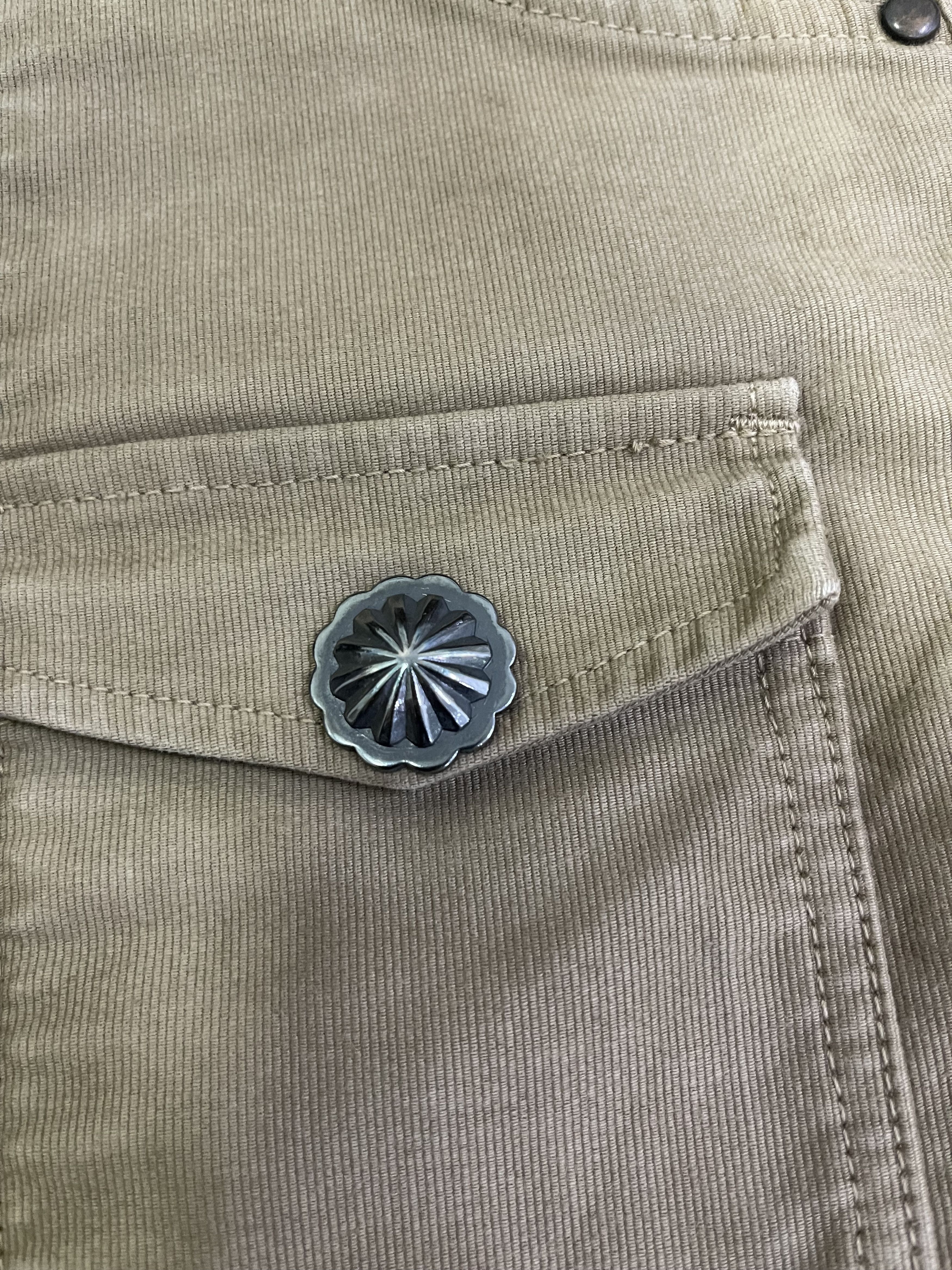 If Six Was Nine AYUITE Flared Leather Pocket Bushpants Beige Travis Scott Size US 32 / EU 48 - 12 Thumbnail